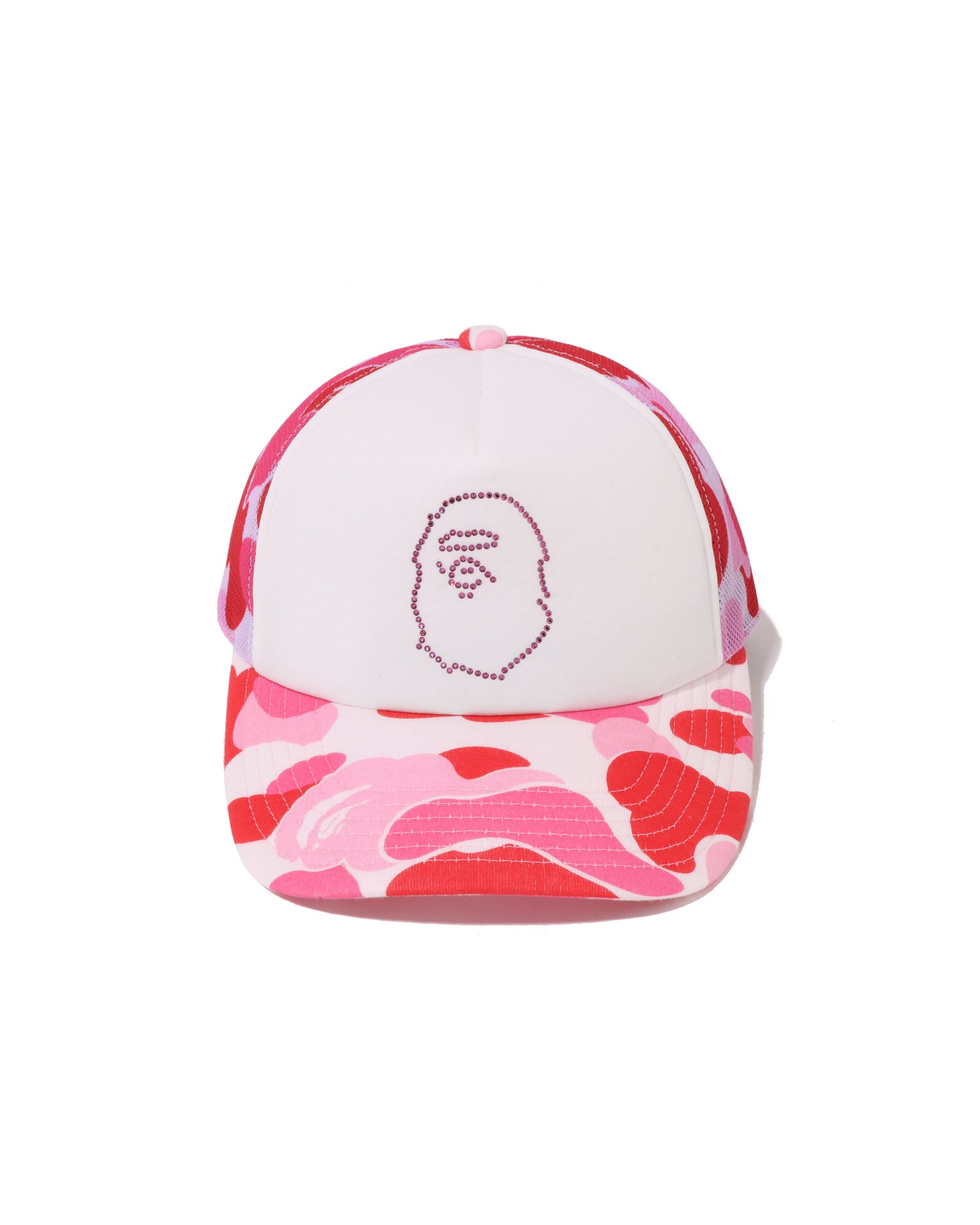 A BATHING APE® Abc Camo Crystal Stone Mesh Cap | Bape official