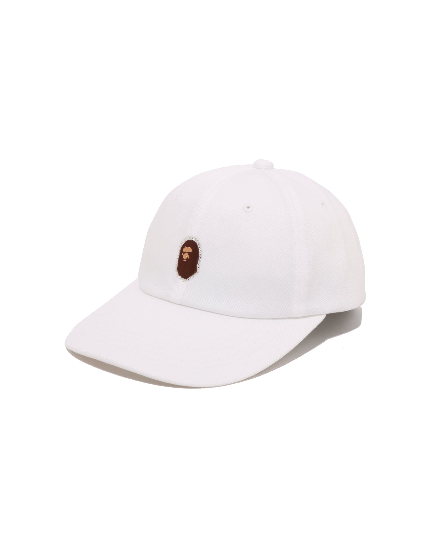A BATHING APE® Crystal Stone Ape Head Panel Cap | Bape official