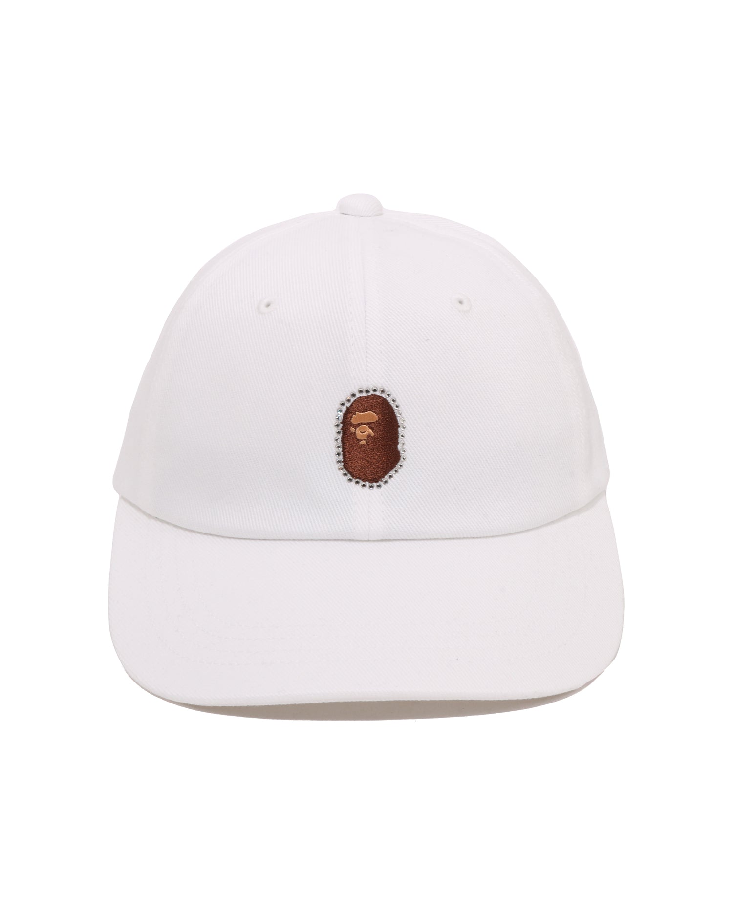 A BATHING APE® Crystal Stone Ape Head Panel Cap | Bape official