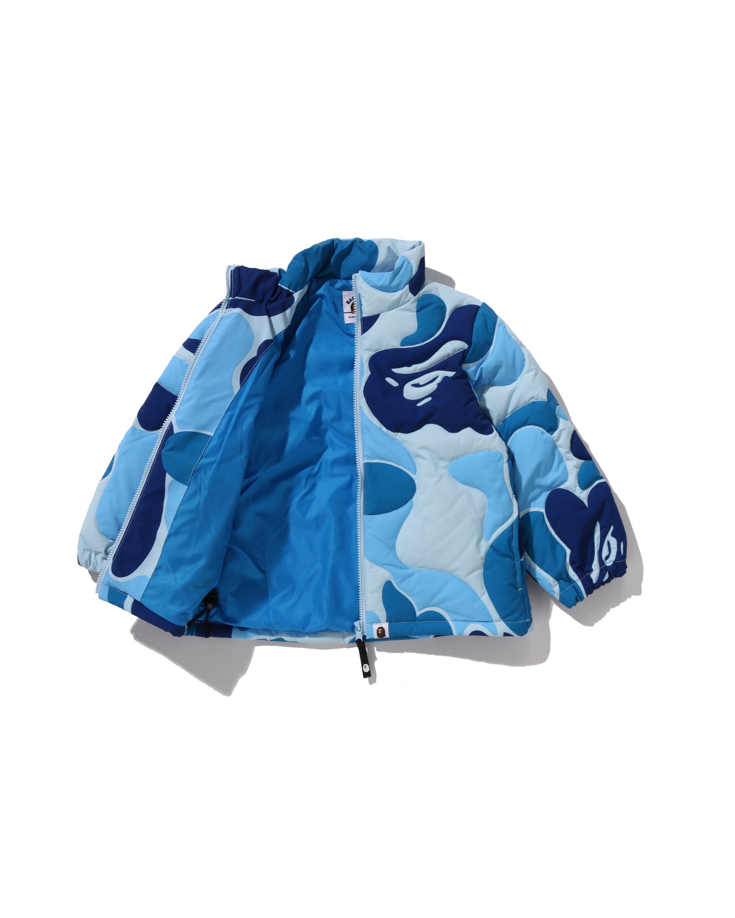 BAPE ナイロンジャケット A BATHING APE® Kids Abc Camo Stitching Down Jacket | Bape