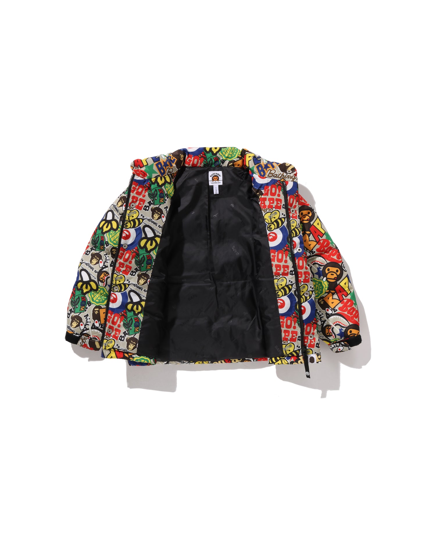 A BATHING APE® Kids BAPE Milo Assorted Down Jacket | Bape official