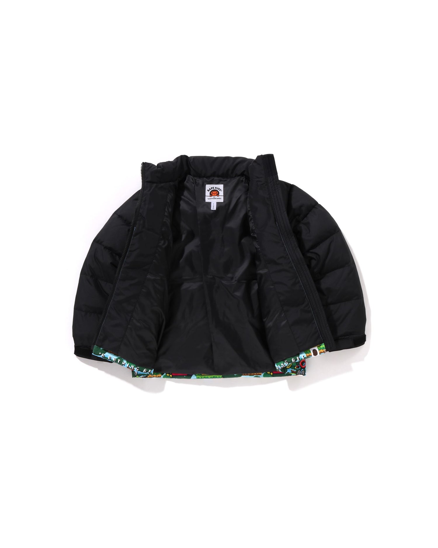 ジャケット・アウター BAPE MILO DOWN JACKET M BABY MILO GAME PATTERN DOWN JACKET KIDS – us.bape.com