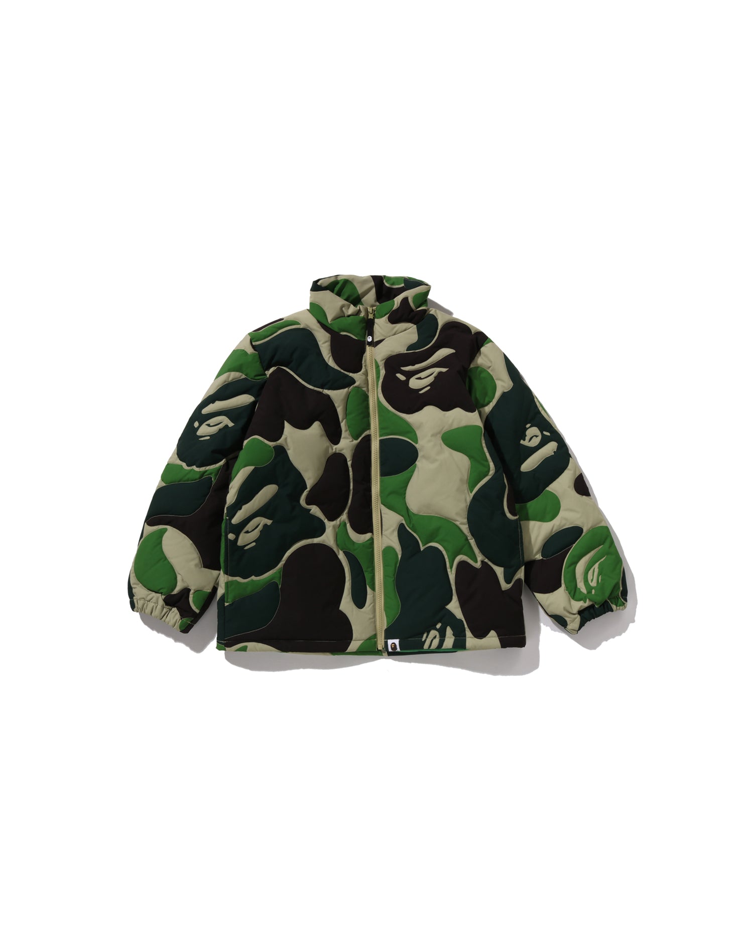 A BATHING APE® Kids Abc Camo Stitching Down Jacket Jr | Bape