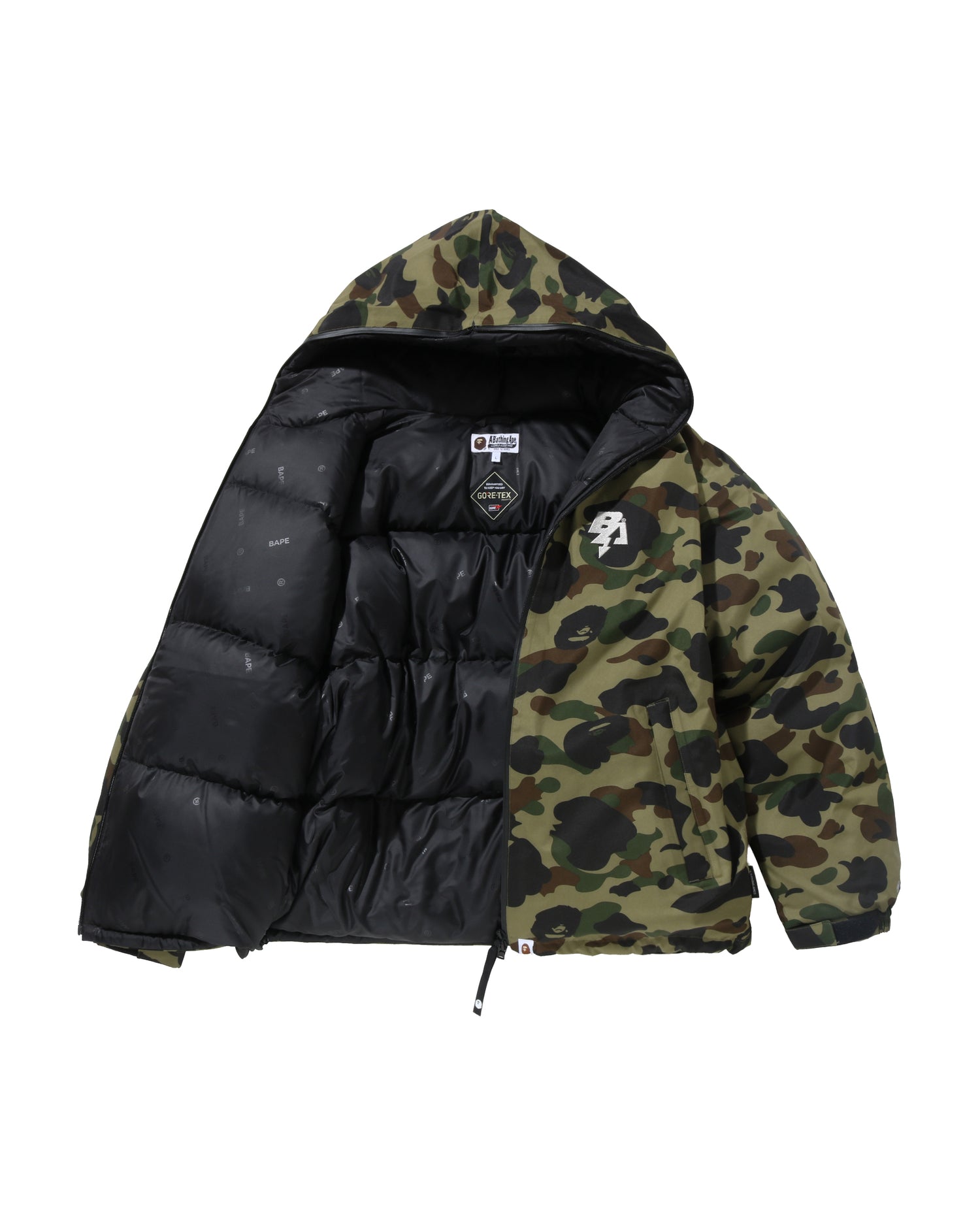 A BATHING APE® Gore-Tex 1st Camo Down Jacket M 3l | Bape official