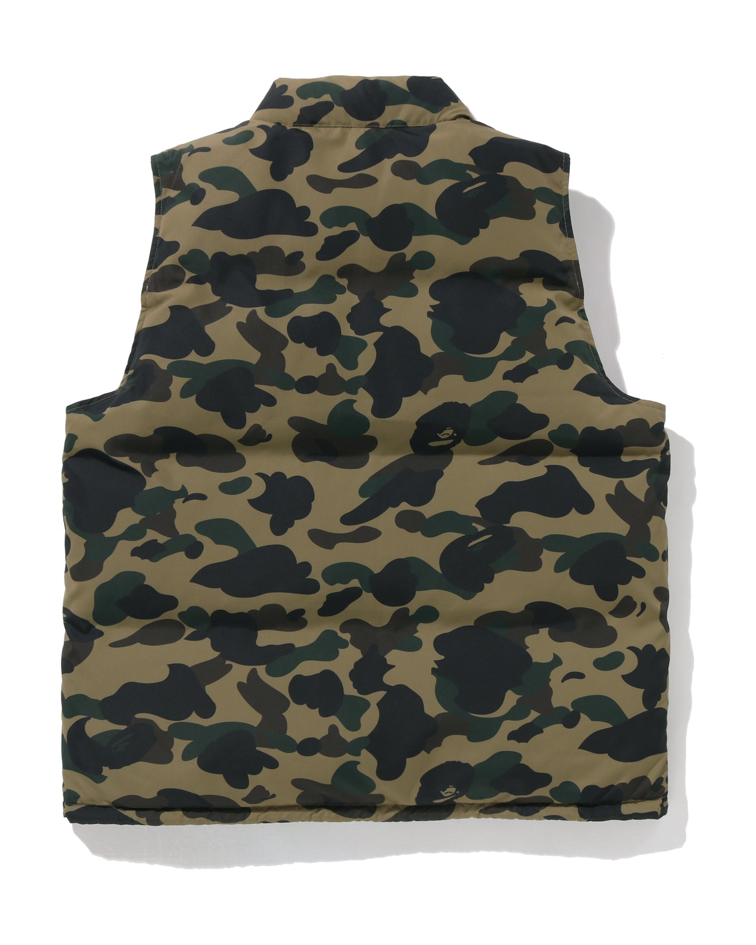 A BATHING APE® 1st Camo Reversible Down Vest | Bape official