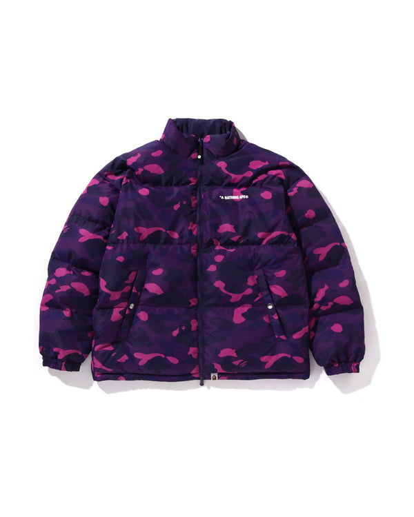 Bape Color A BATHING APE® Color Camo Reversible Down Jacket | Bape official ...