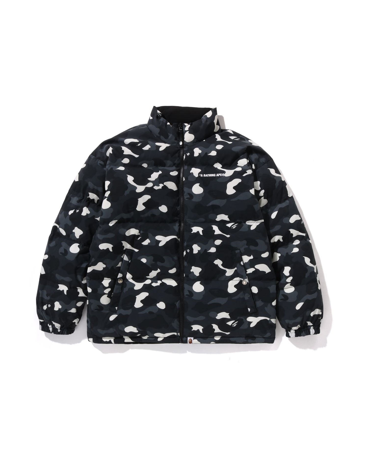 A BATHING APE City Camo Reversible Down Jacket Bape official website INT.BAPE.COM