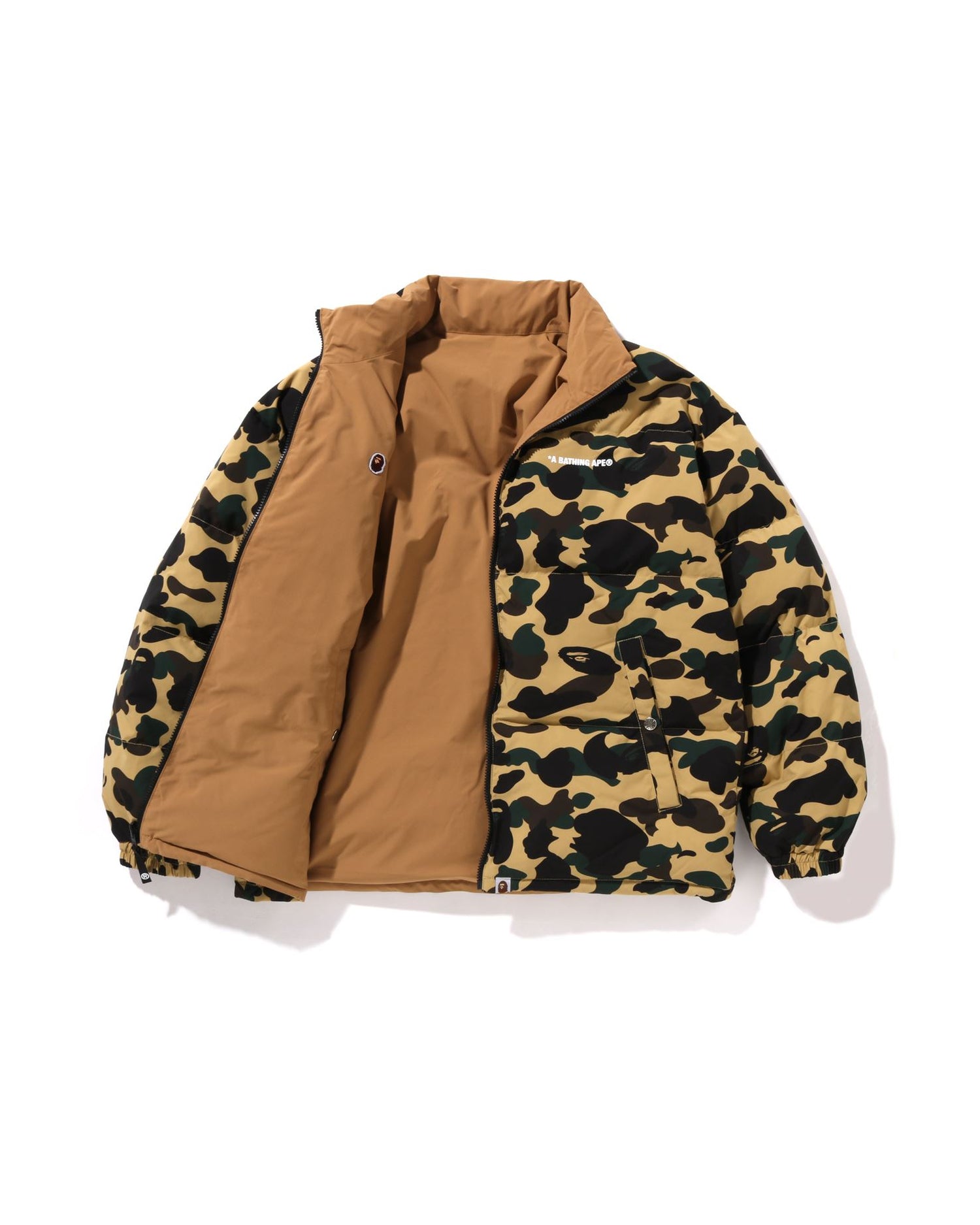 Bape down jacket best sale