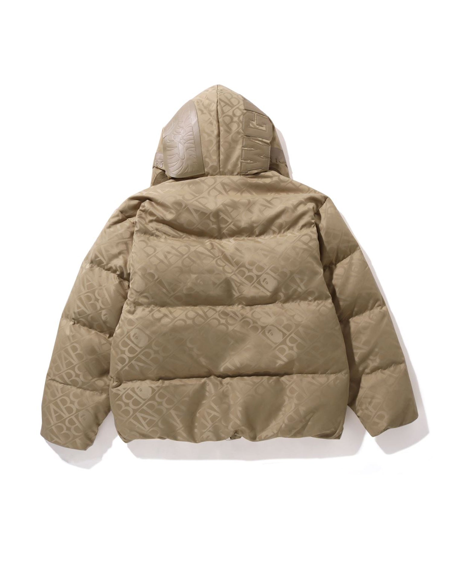 A BATHING APE® Sport Monogram Shark Hoodie Puffer Down