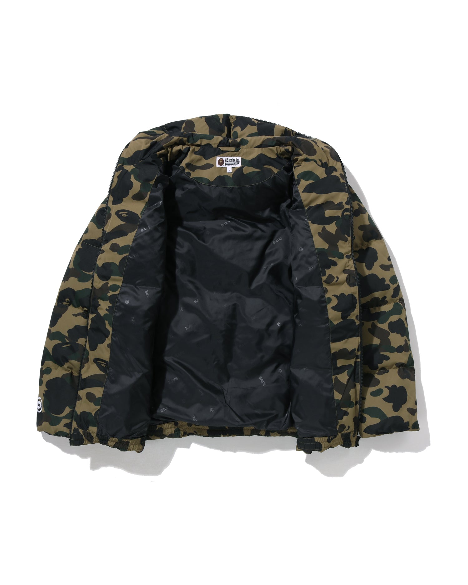 A BATHING APE® 1st Camo Snowboard Sharkdown Jacket | Bape official A BATHING APE® 1st Camo Snowboard Sharkdown Jacket | Bape official