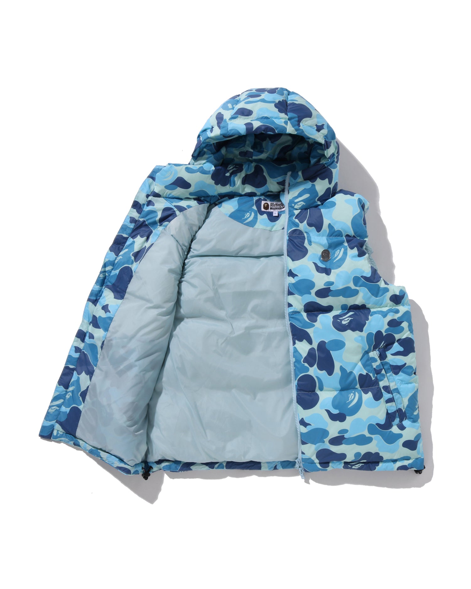 A BATHING APE® Abc Camo Down Vest | Bape official website – INT