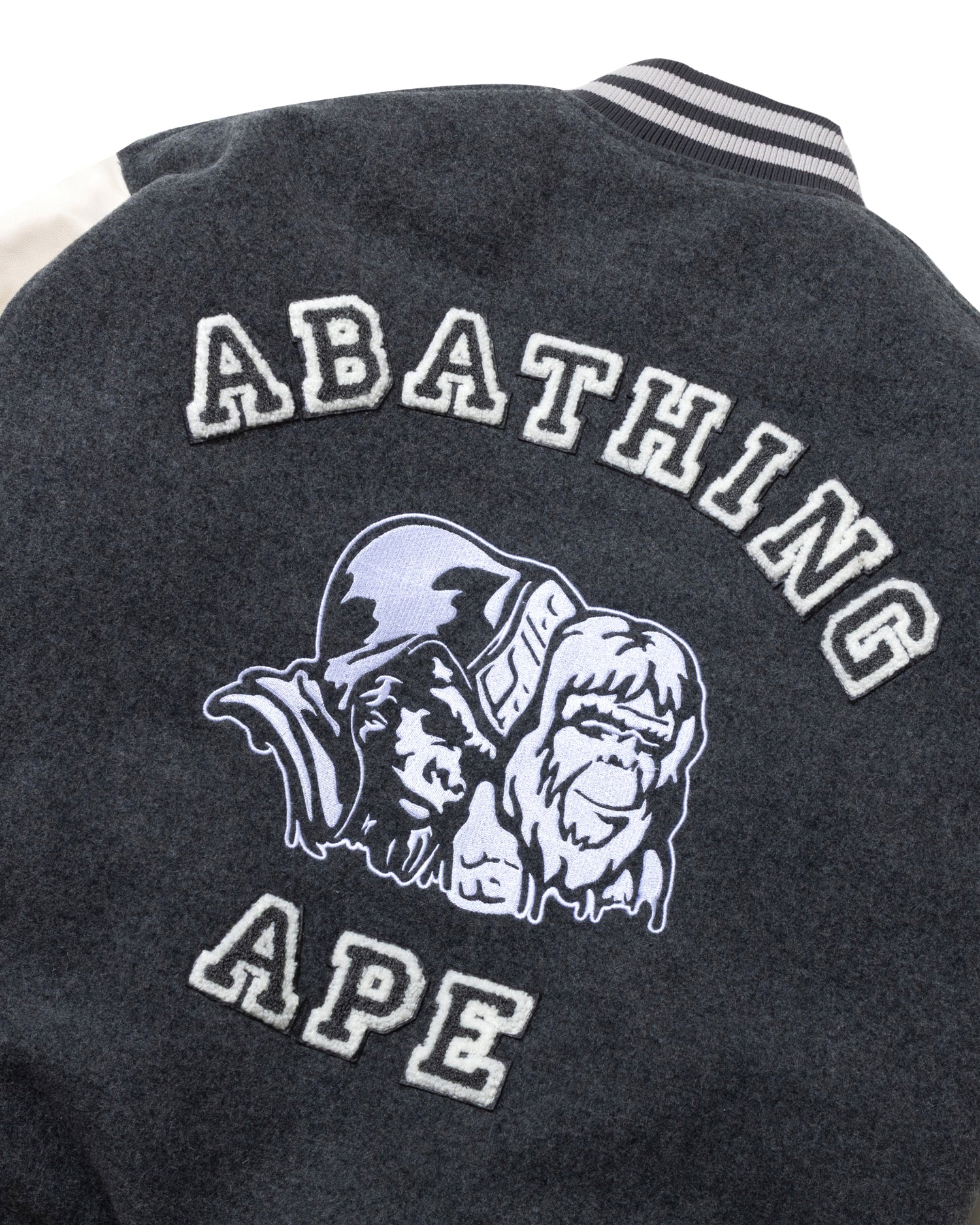 A BATHING APE® BAPE By Kazuki Kuraishi Multi Logo Varsity Down