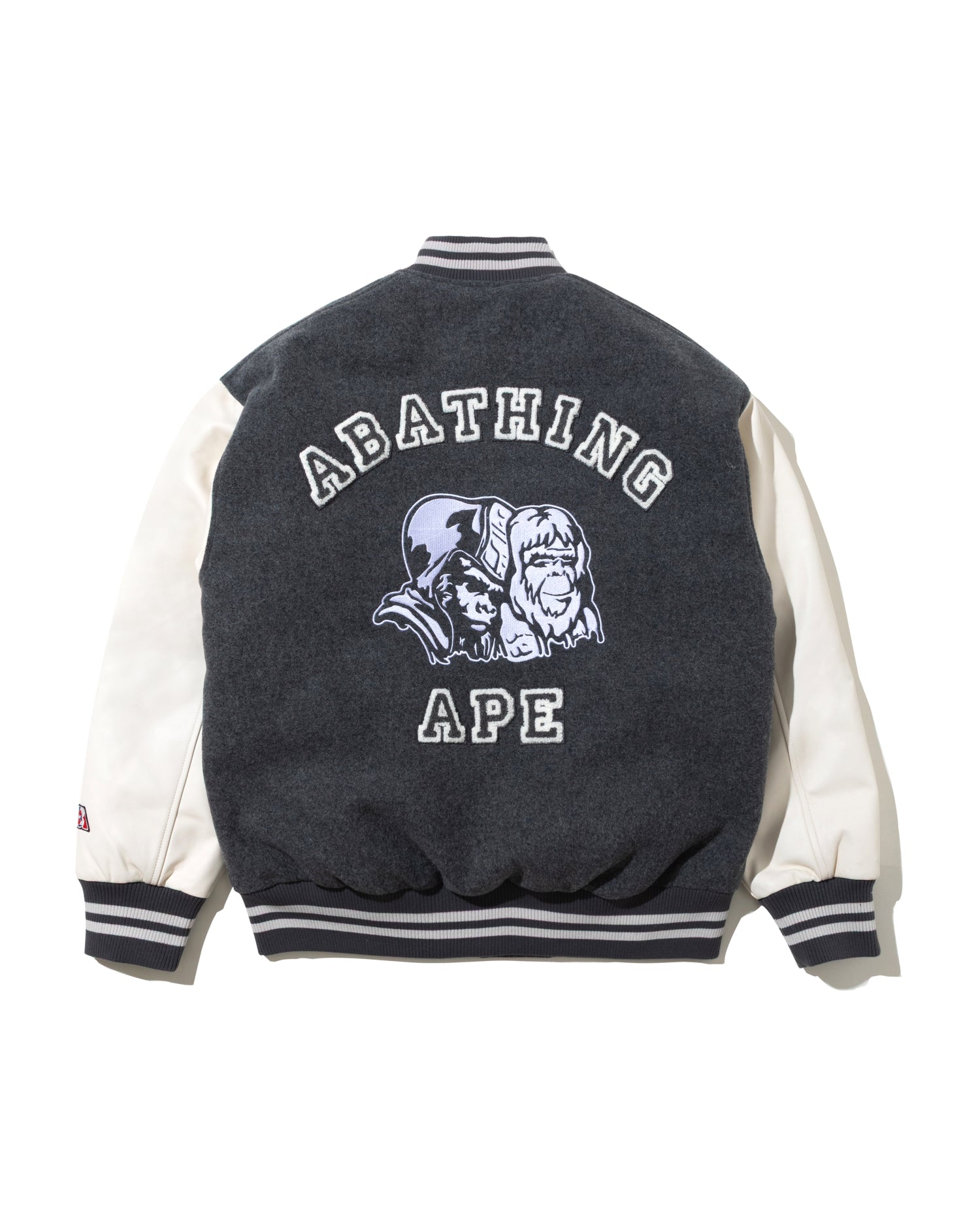 A BATHING APE® BAPE By Kazuki Kuraishi Multi Logo Varsity Down