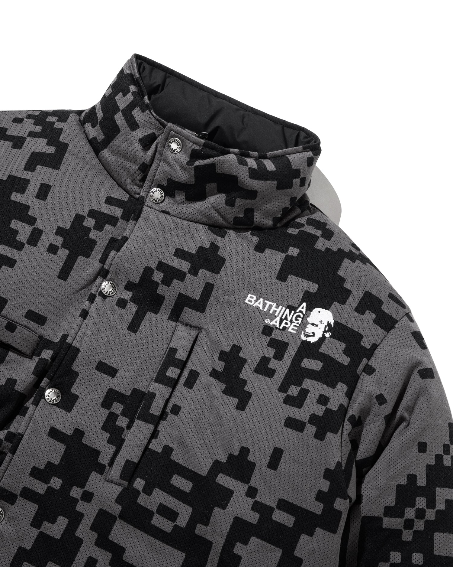 A BATHING APE® BAPE By Kazuki Kuraishi Pixelate Camo Reversible