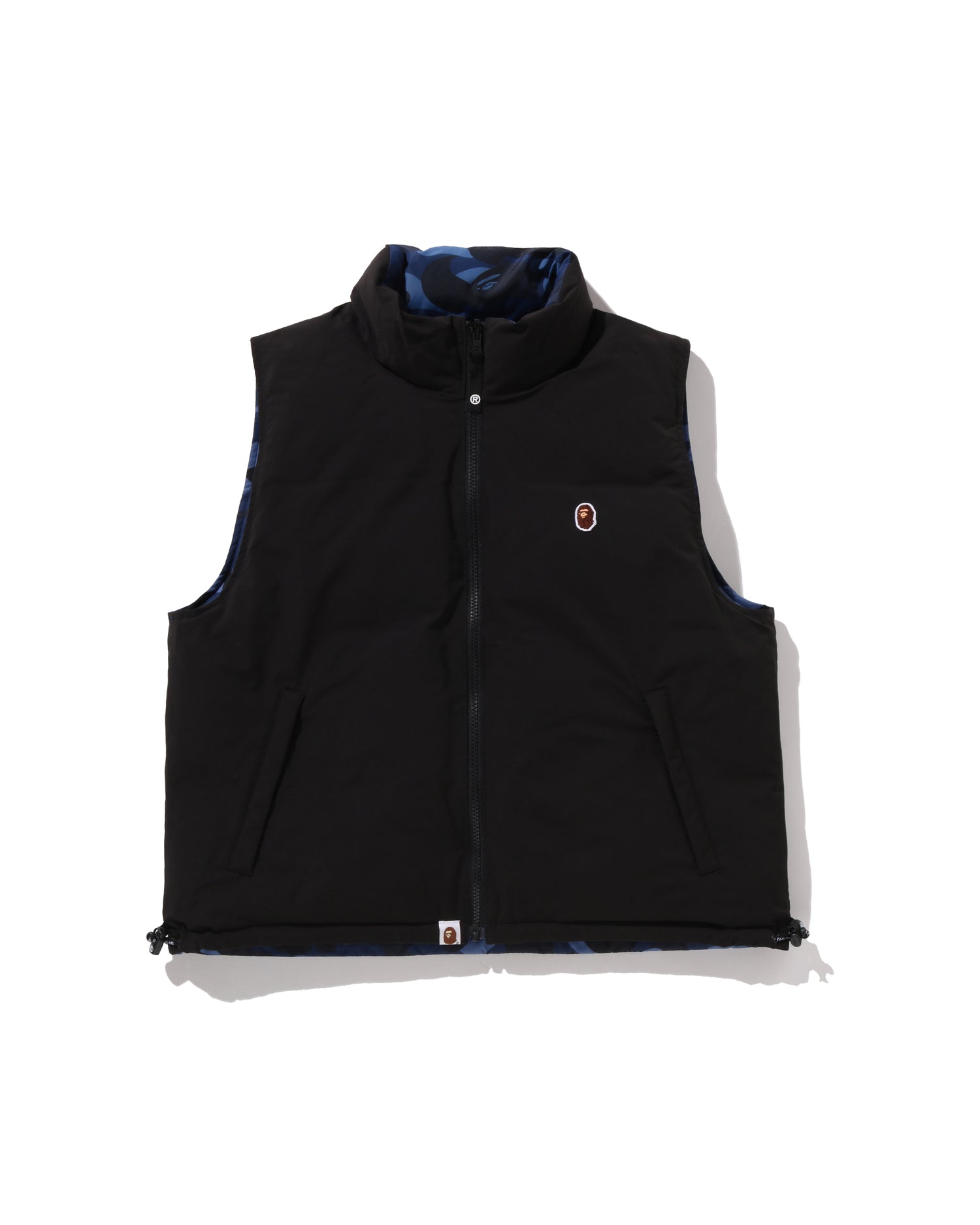 A BATHING APE® Color Camo Reversible Down Vest | Bape official