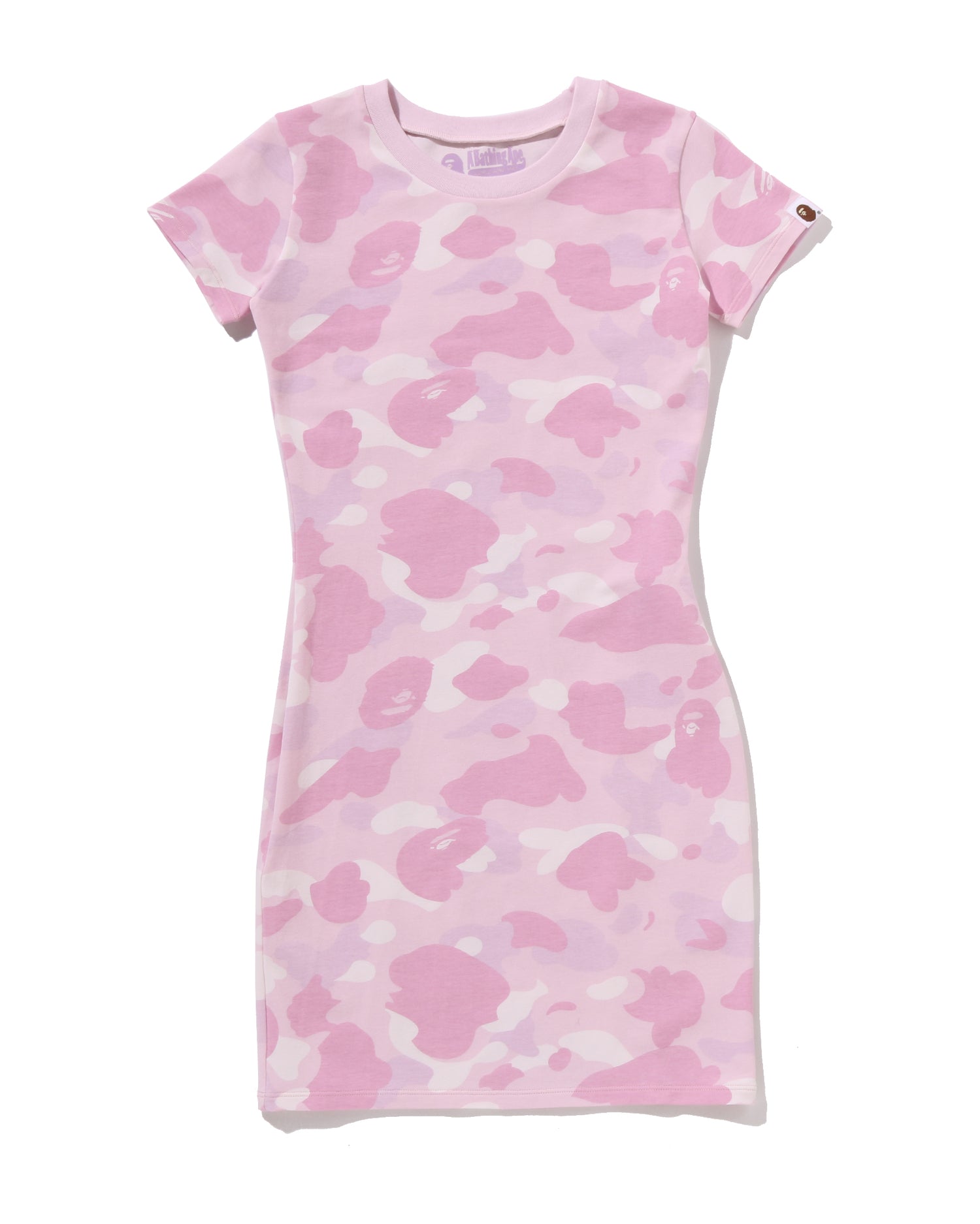 A BATHING APE® Color Camo Jersey Dress | Bape official website
