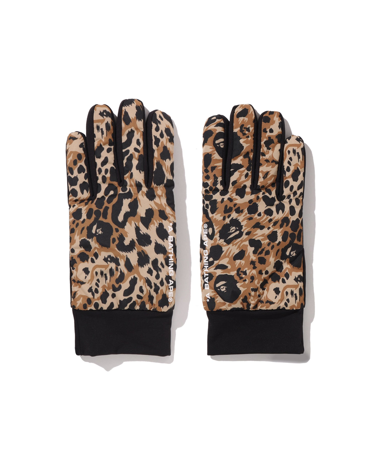 A BATHING APE® Wild Leopard Pattern Gloves | Bape official website
