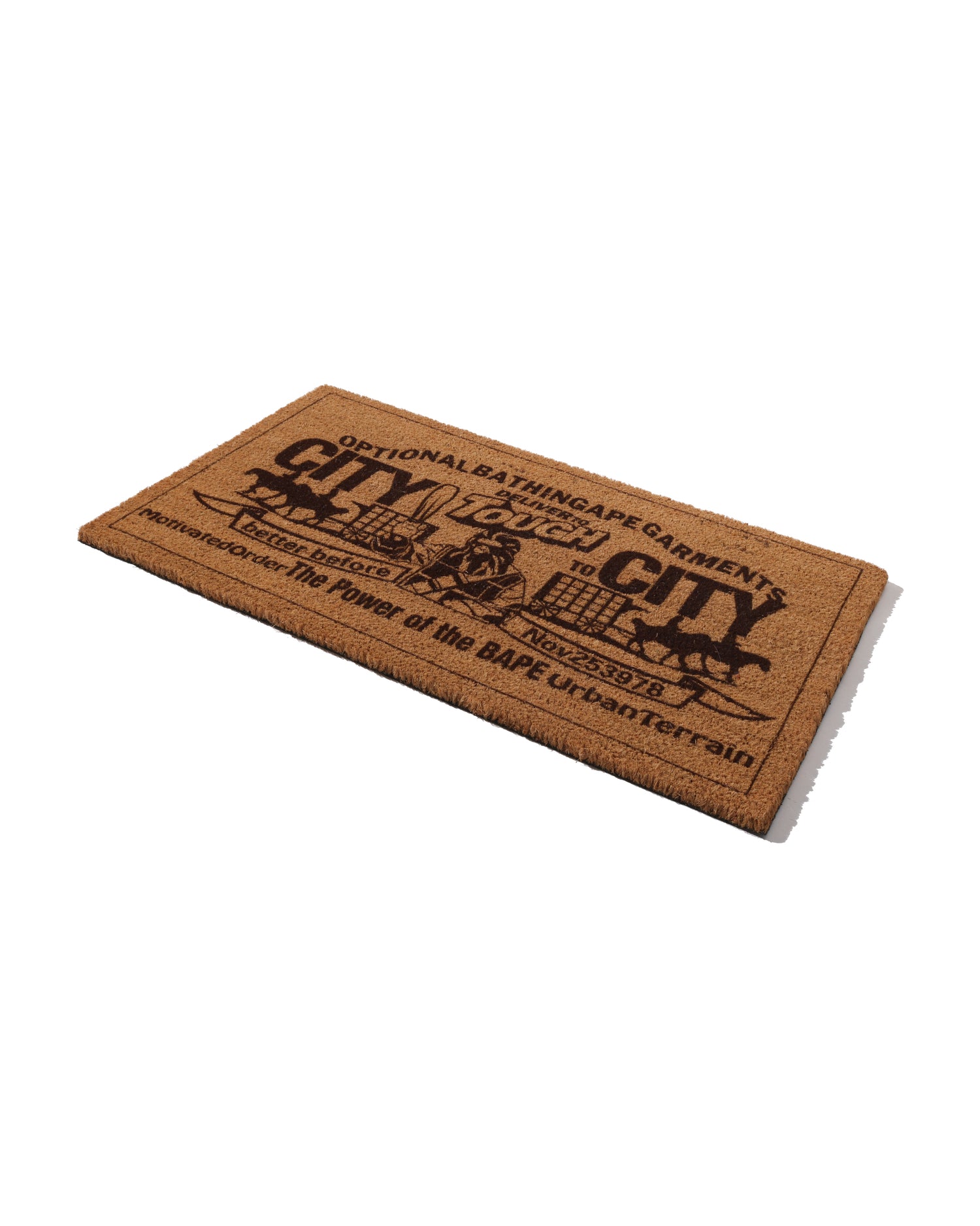 A BATHING APE® Paper Patch Design Doormat | Bape official website