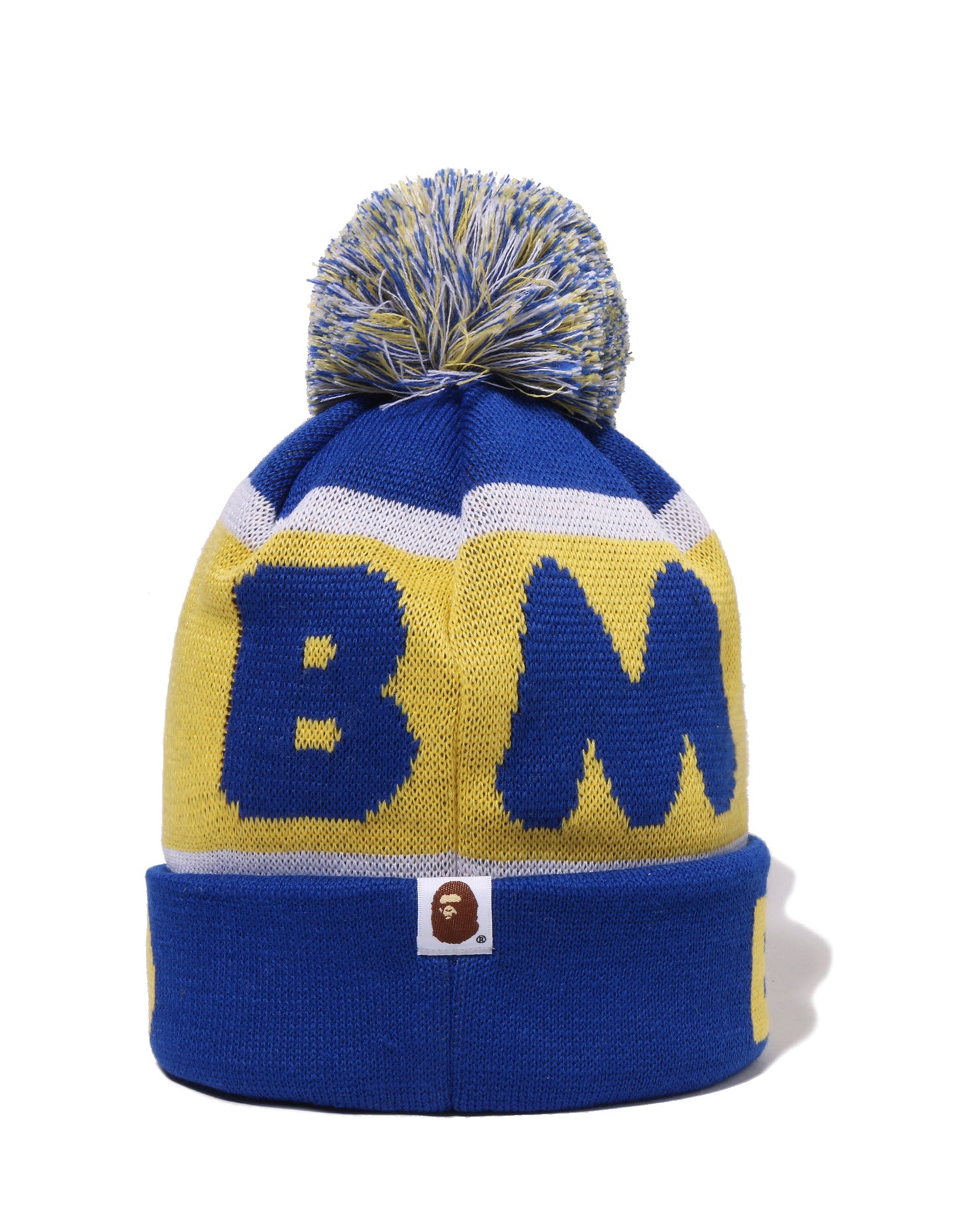 A BATHING APE® Kids Baby Milo Pom Pom Knit Cap | Bape official