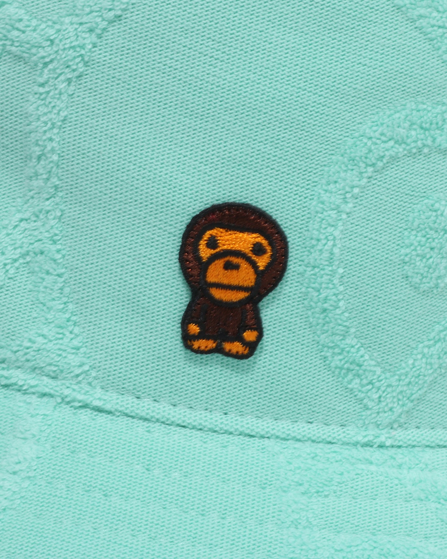 A BATHING APE® Kids All Baby Milo Pile Bucket Hat | Bape official