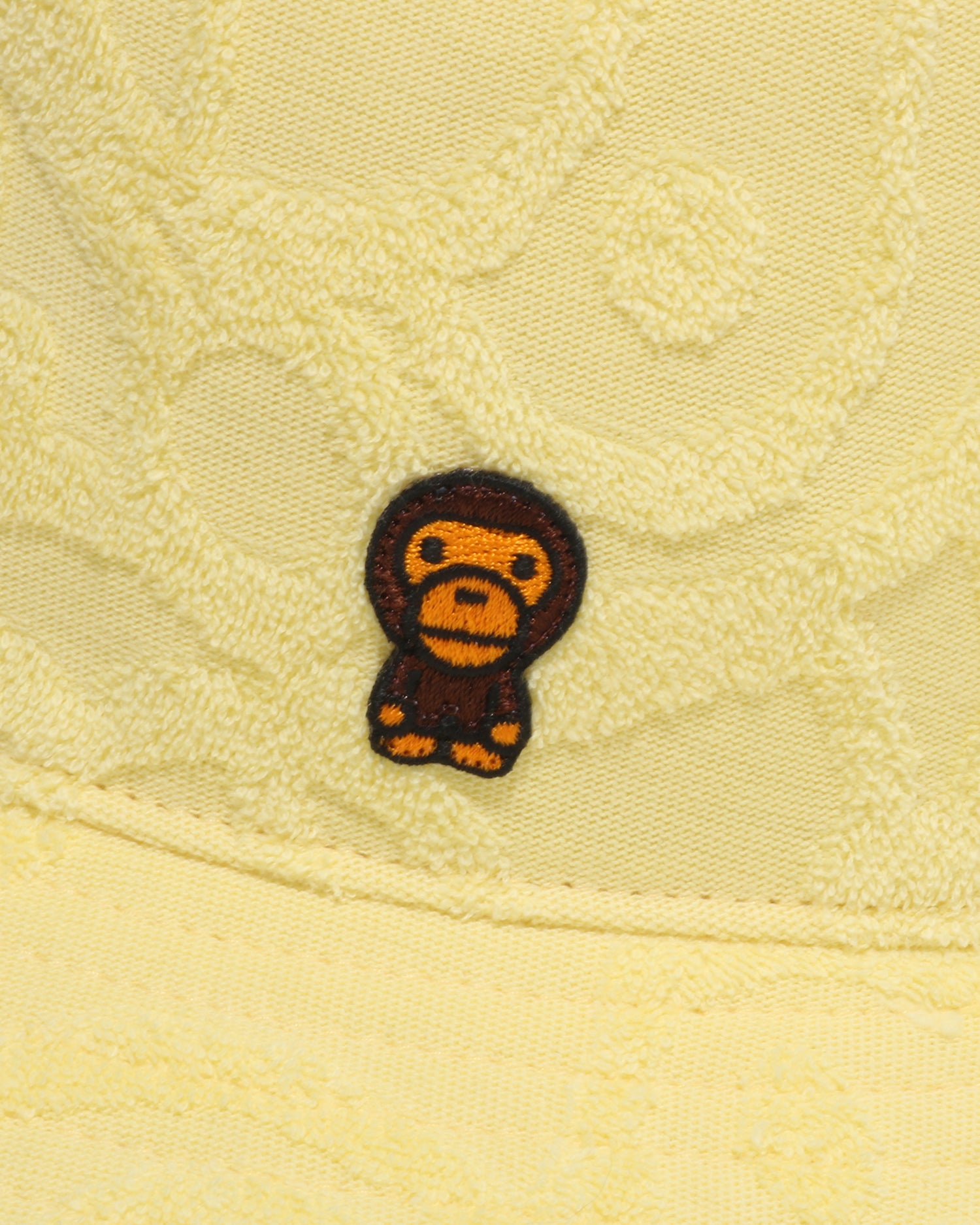 A BATHING APE® Kids All Baby Milo Pile Bucket Hat | Bape official