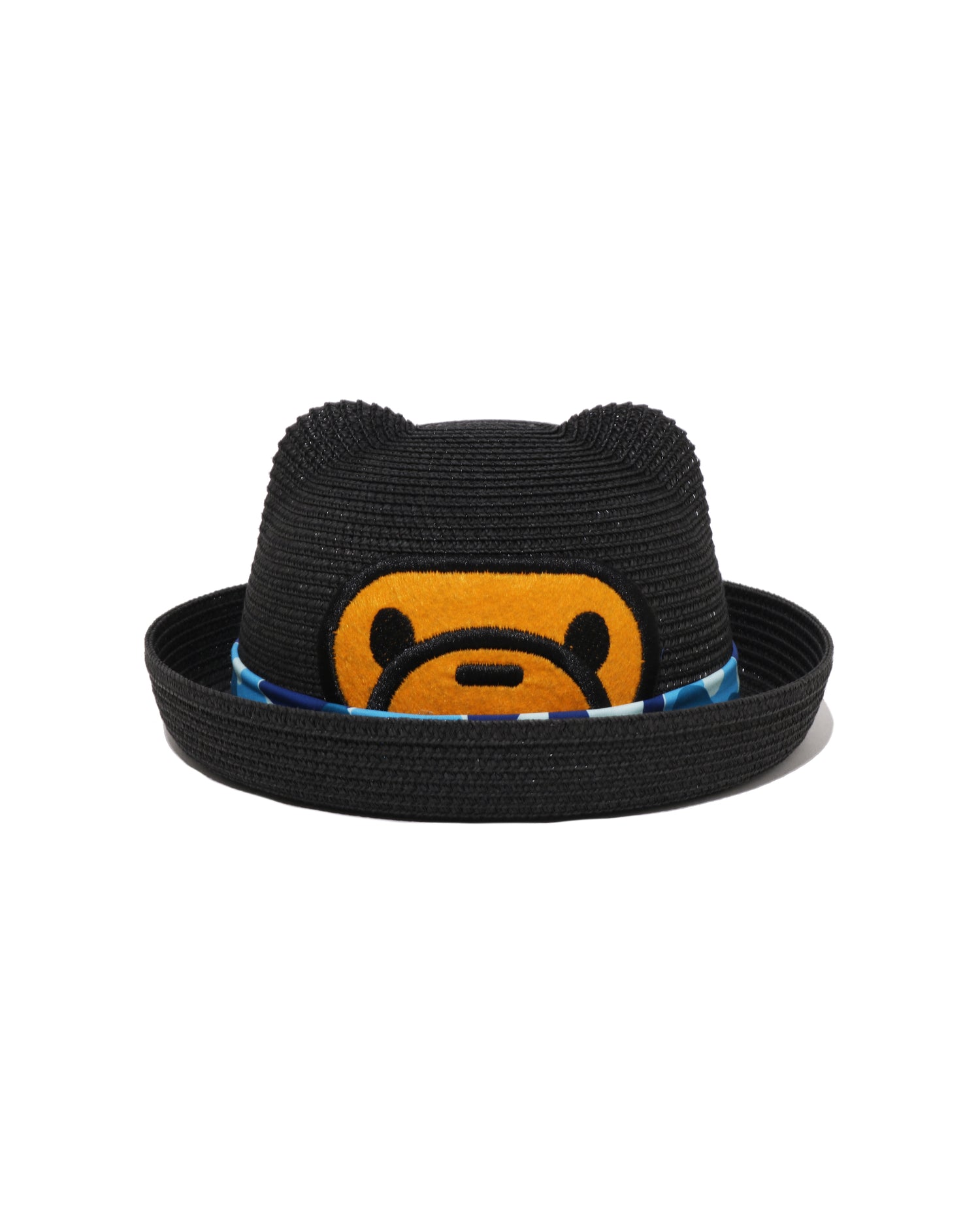 BAPE KIDSカラフルロンパースとバケットハットセット80cm正規品 A BATHING APE® Kids Abc Camo Milo Face Blade Hat | Bape official