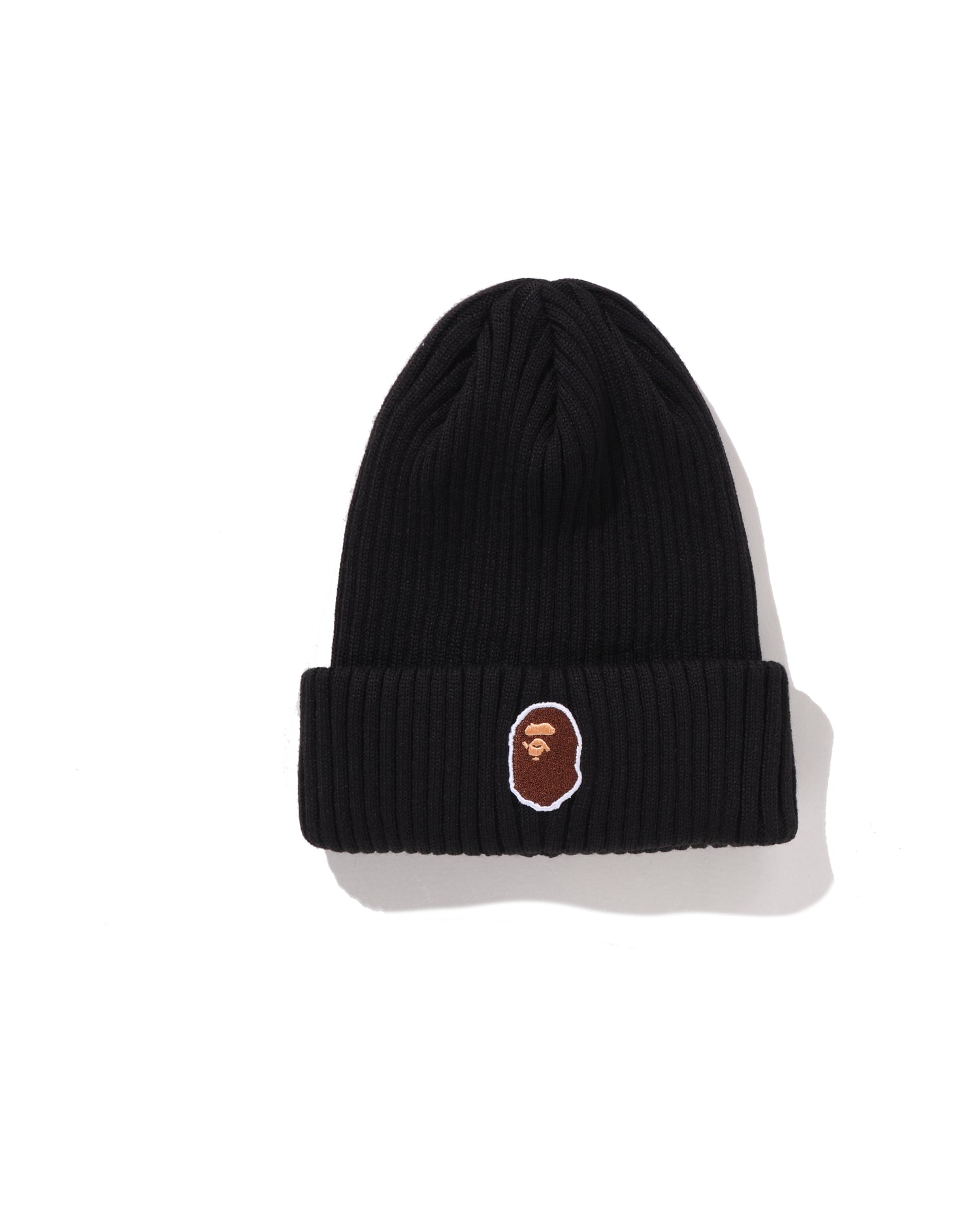 A BATHING APE® Kids Ape Head One Point Knit Cap | Bape official
