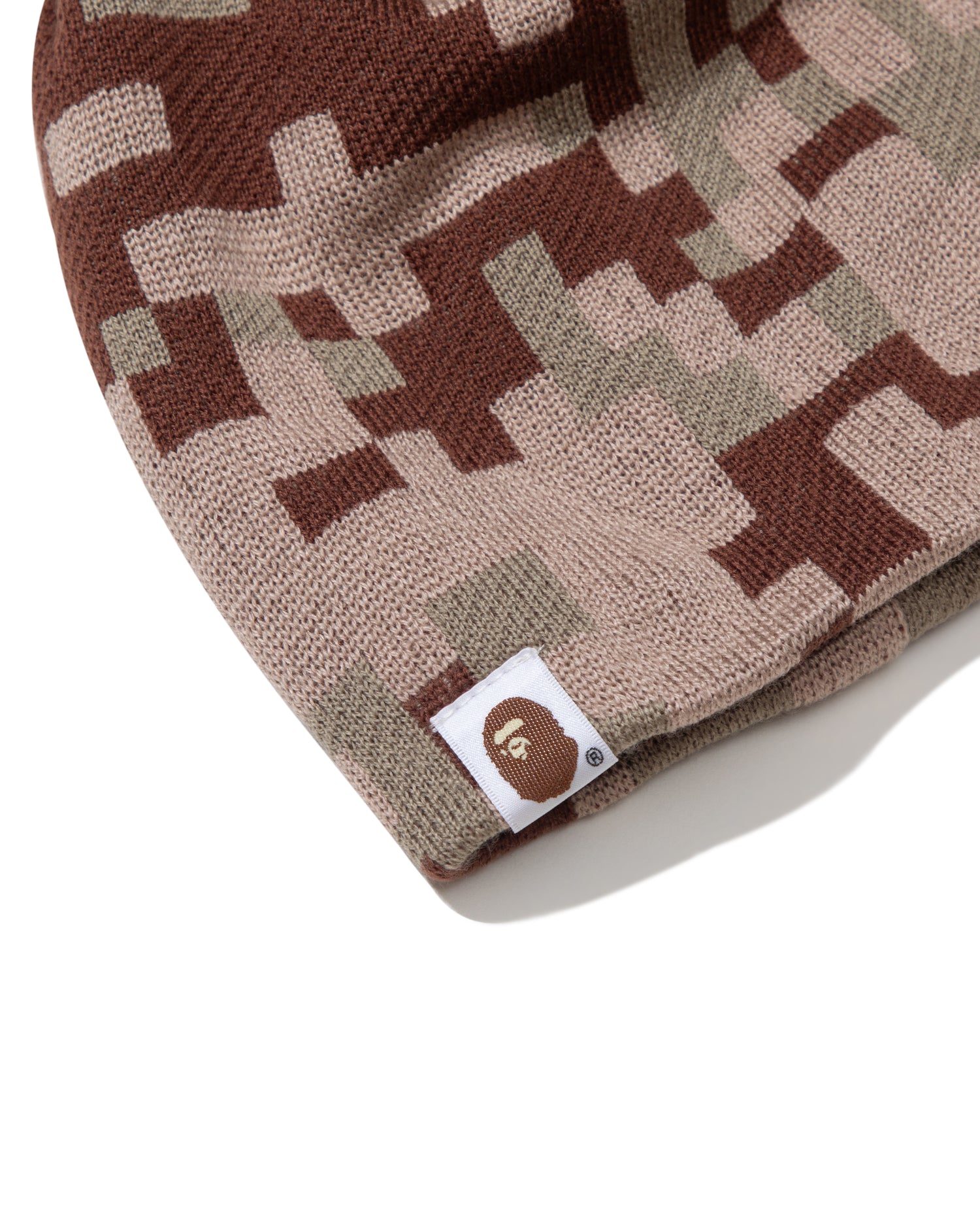 A BATHING APE® BAPE By Kazuki Kuraishi Pixelate Camo Beanie | Bape