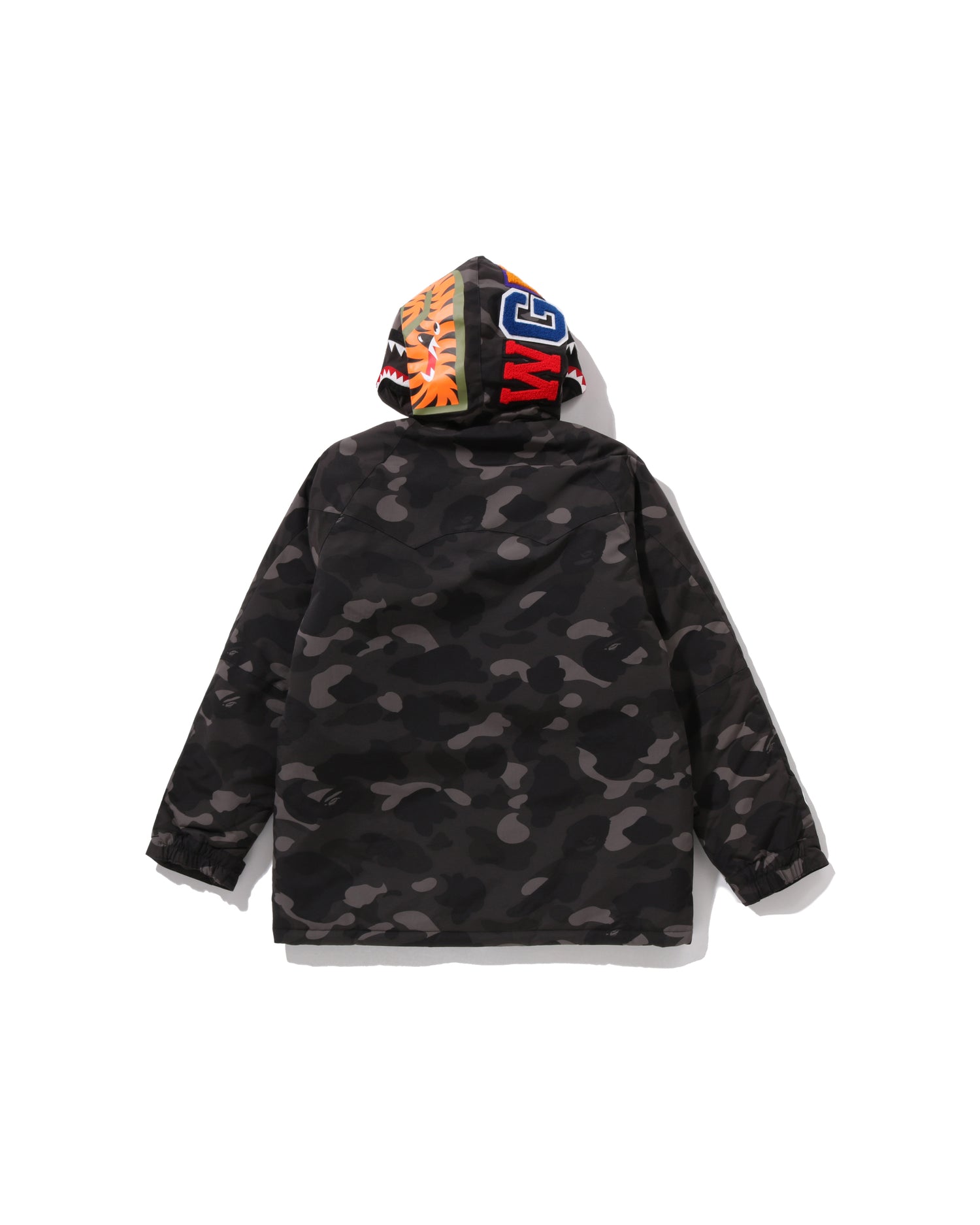 A BATHING APE® Kids Color Camo Shark Snowboard Jacket Jr | Bape