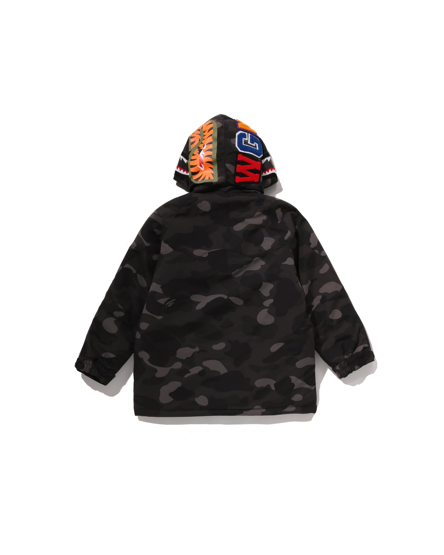 BAPE KIDS 迷彩スノボードジャケット 150 A BATHING APE® Kids Color Camo Shark Snowboard Jacket | Bape