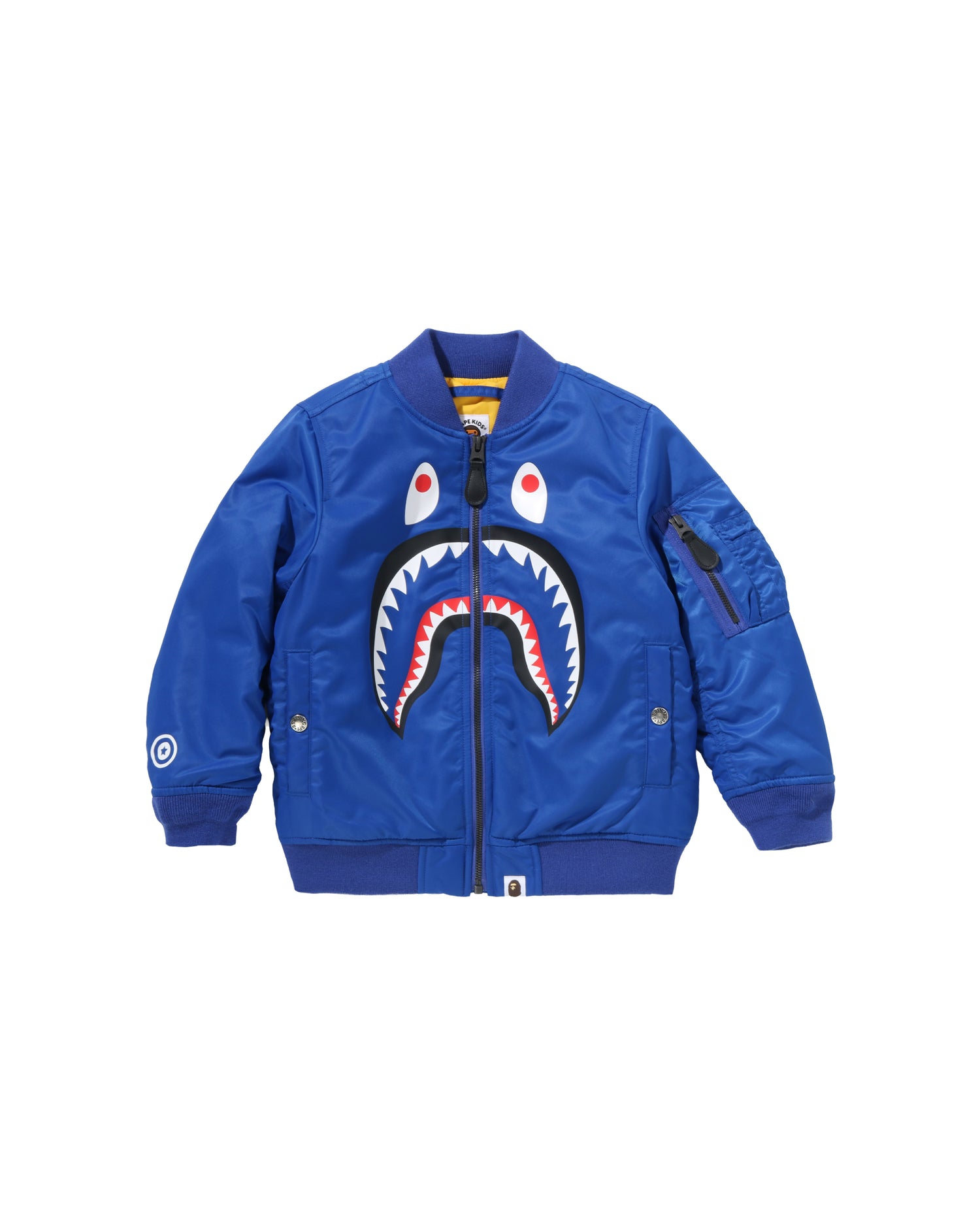 A BATHING APE® Kids Shark Ma-1 | Bape official website – INT.BAPE.COM