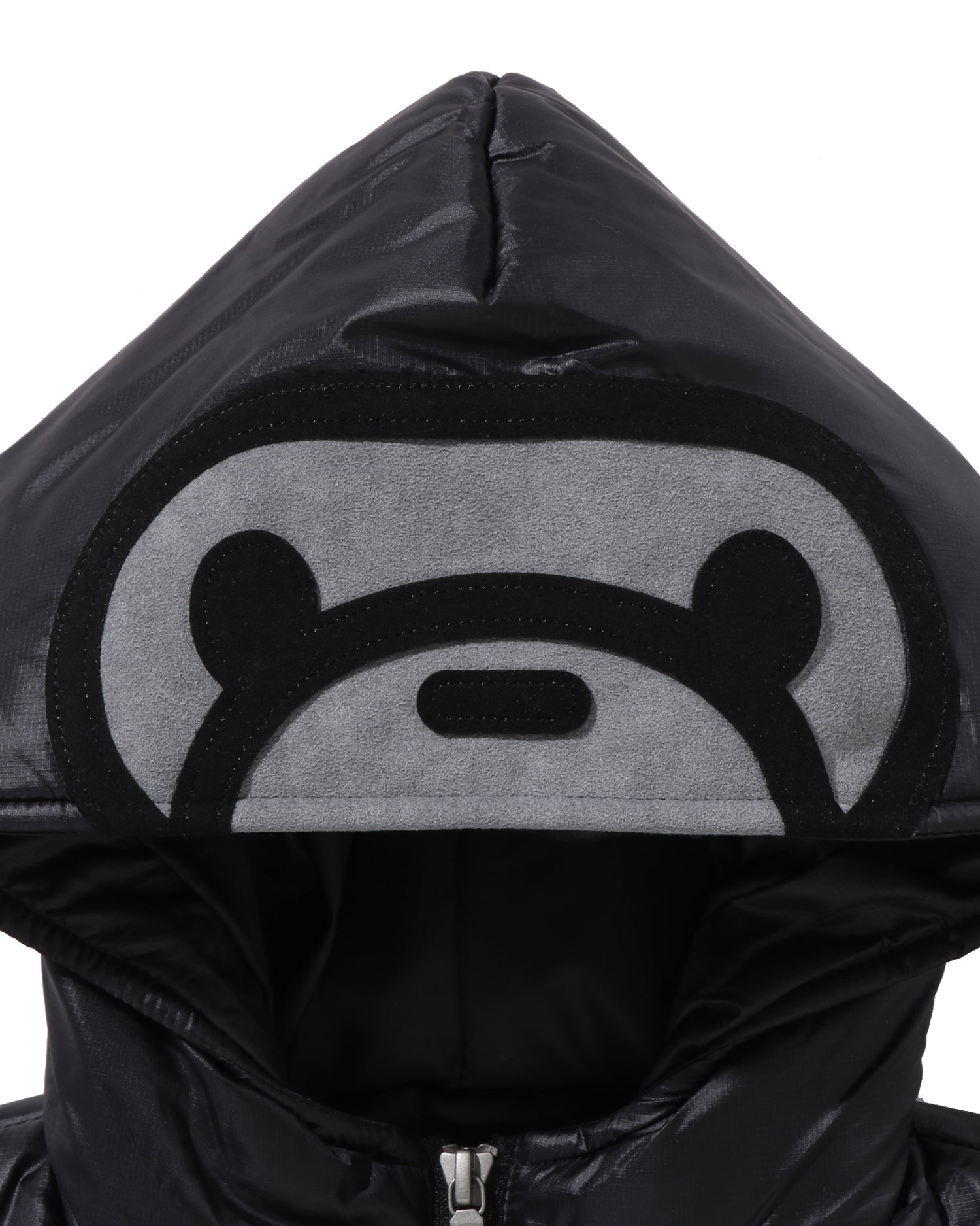 A BATHING APE® Kids Baby Milo Patch Padded Hoodie Jacket | Bape
