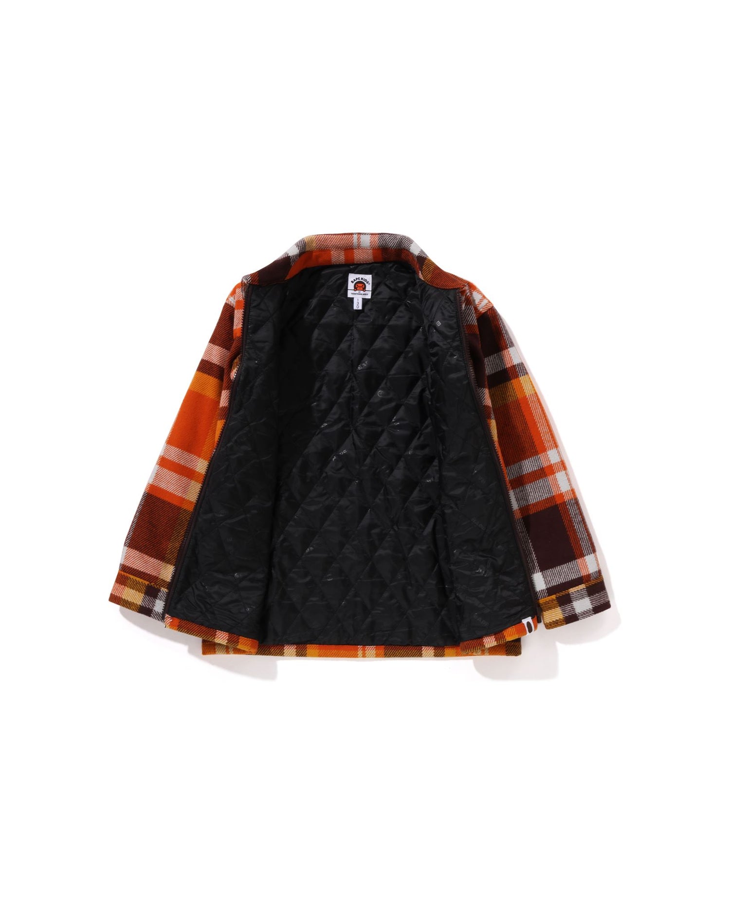 BAPE キッズ　アウター A BATHING APE® Kids BAPE Check Jacket | Bape official