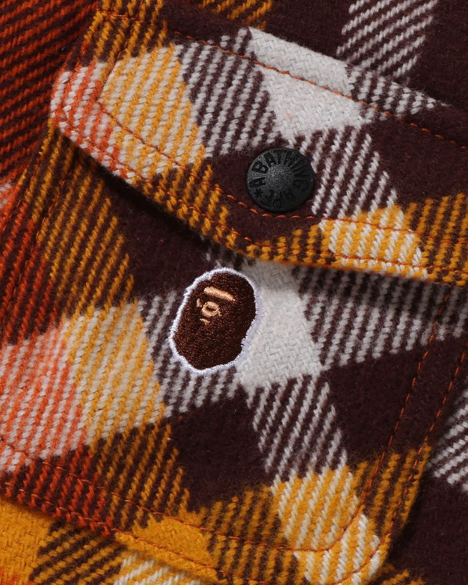 A BATHING APE® Kids BAPE Check Jacket | Bape official A BATHING APE® Kids BAPE Check Jacket | Bape official