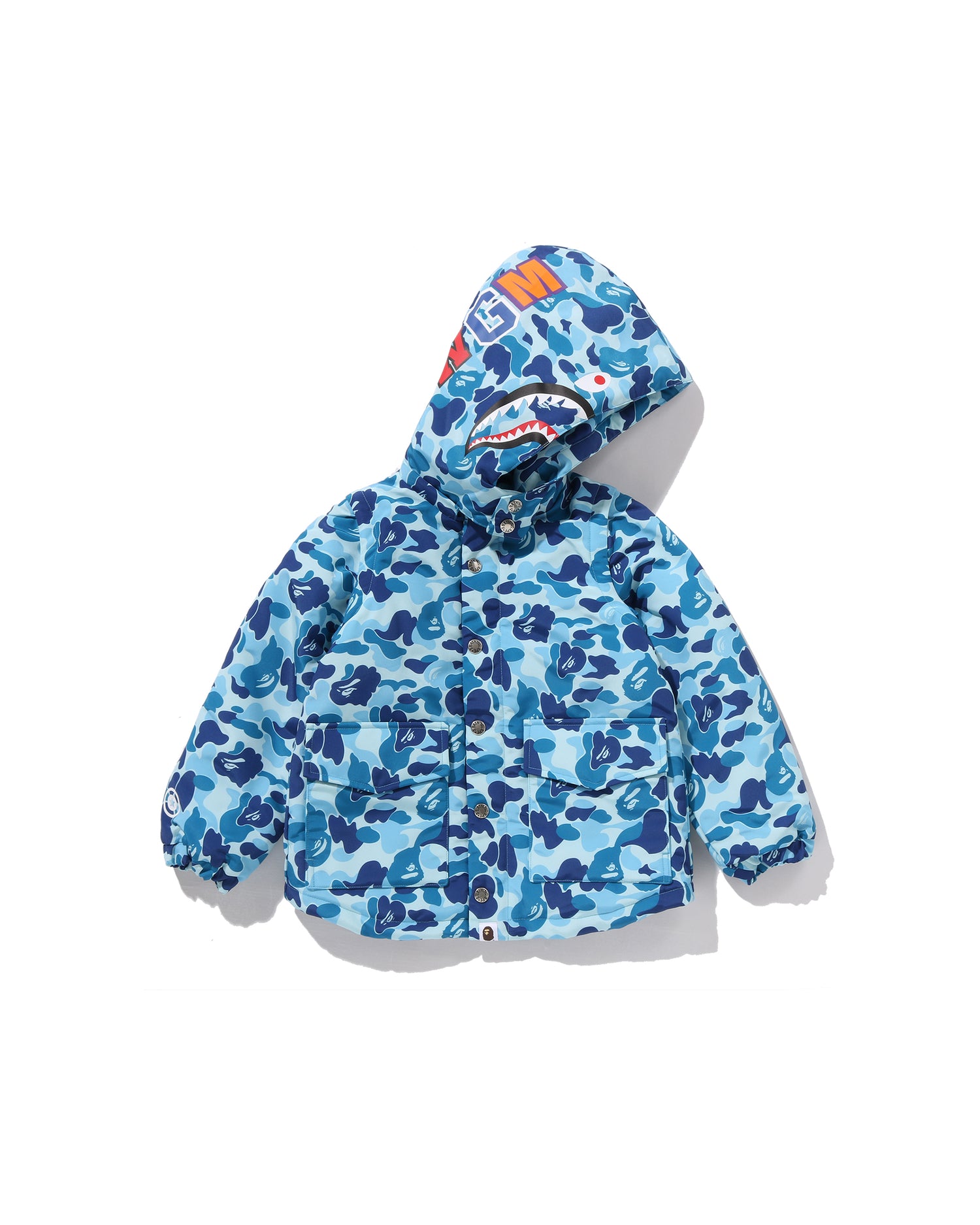 A BATHING APE® Kids Abc Camo Shark 4way Jacket | Bape official
