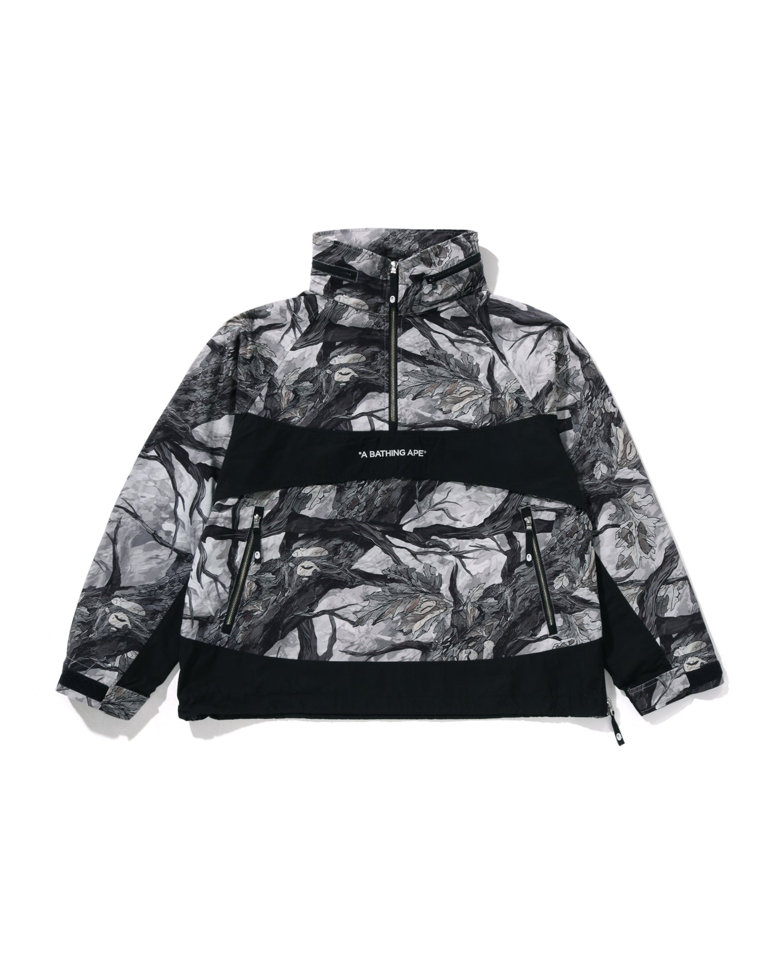 a bathing ape ジャケット A BATHING APE｜SHARK BAPE EMBLEM DENIM JACKET PRINT ZIP