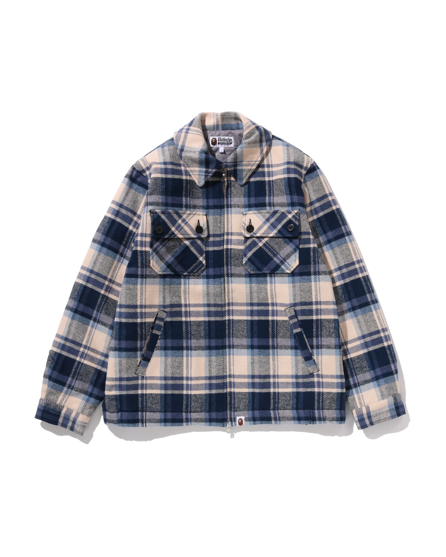 A BATHING APE® BAPE Check Cpo Zip Jacket | Bape official website