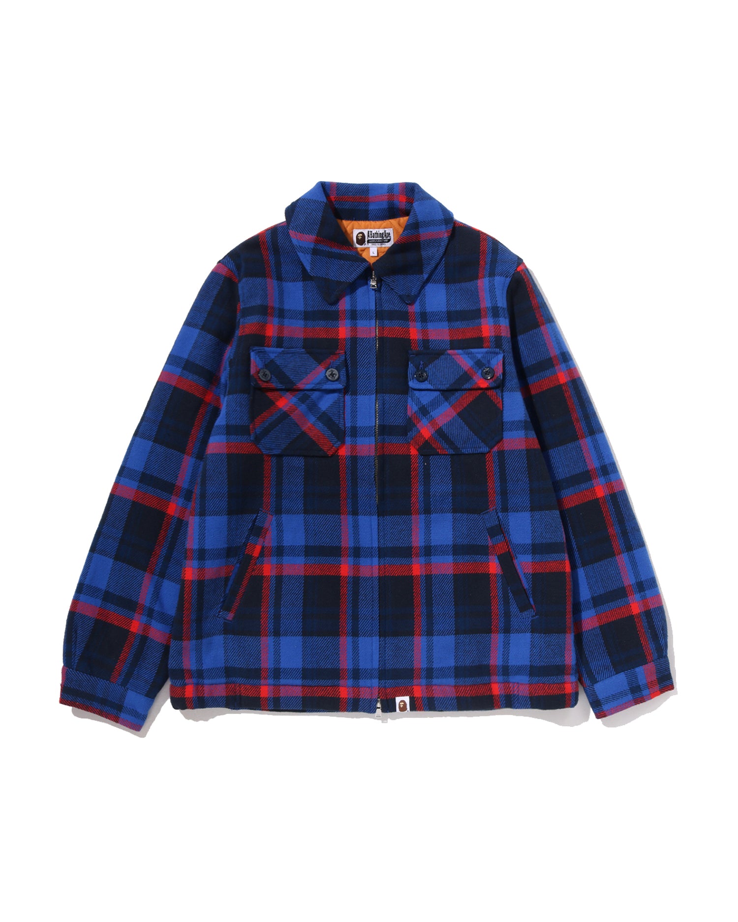 A BATHING APE® BAPE Check Cpo Zip Jacket | Bape official website