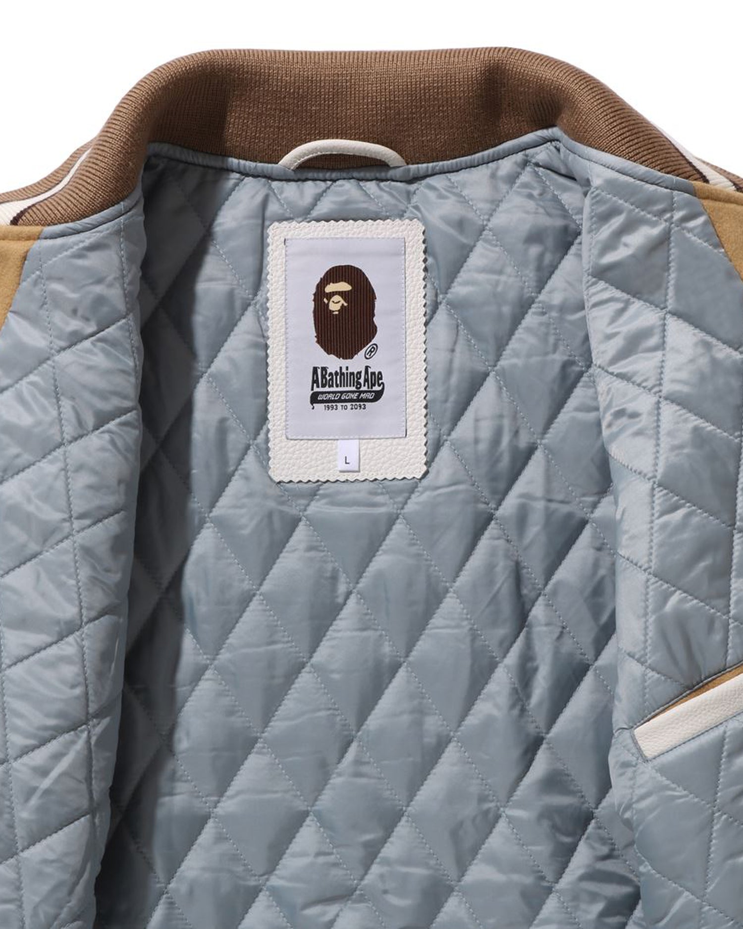 A BATHING APE® BAPE Multi Motif Varsity Jacket | Bape