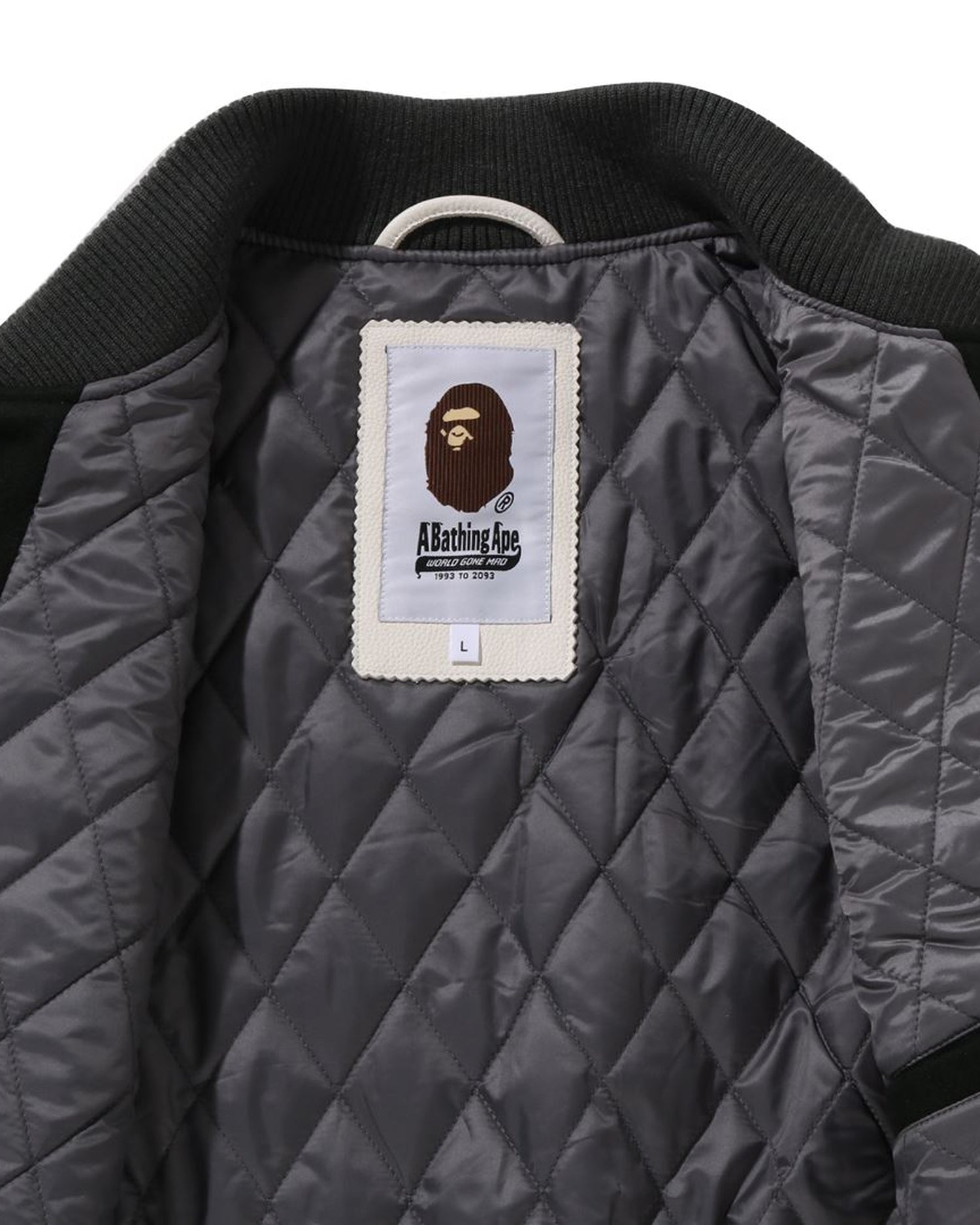 A BATHING APE® Embroidery Varsity Jacket | Bape official A BATHING APE® Embroidery Varsity Jacket | Bape official