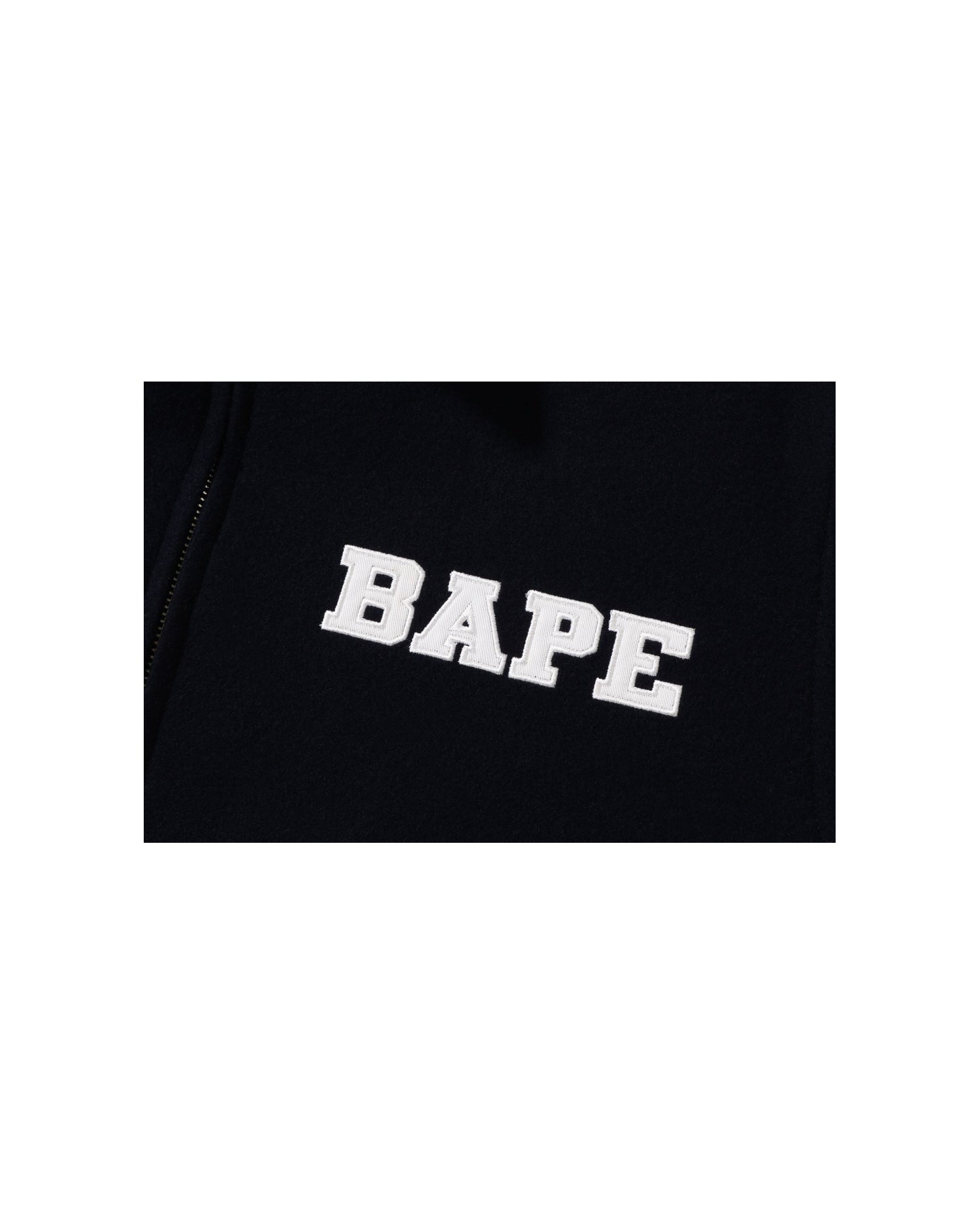 A BATHING APE® BAPE Melton Zip Jacket | Bape official website