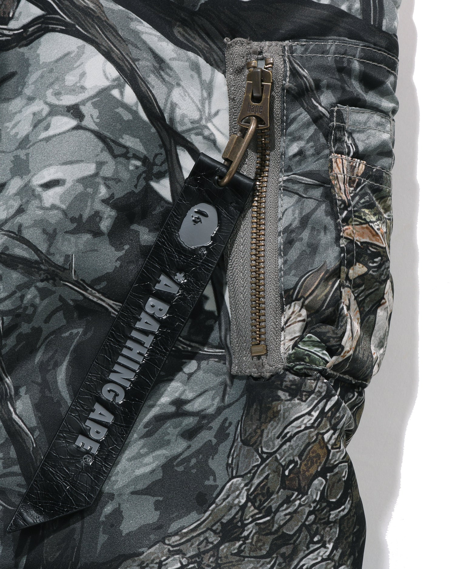 A BATHING APE® Tree Edge Camo Bomber Jacket | Bape official