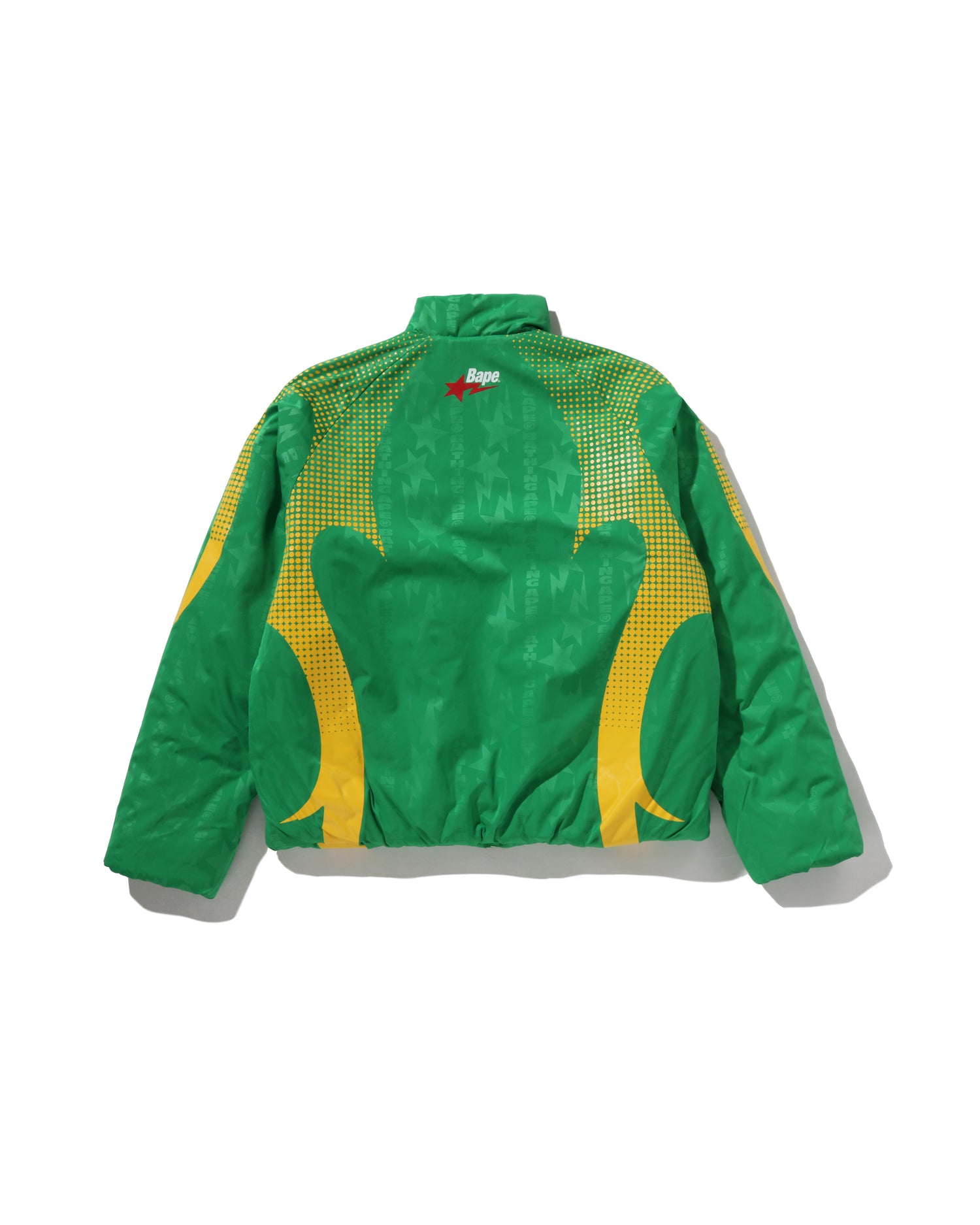 A BATHING APE® Aba Frame Monogram Jacquard Multi Logo Padded