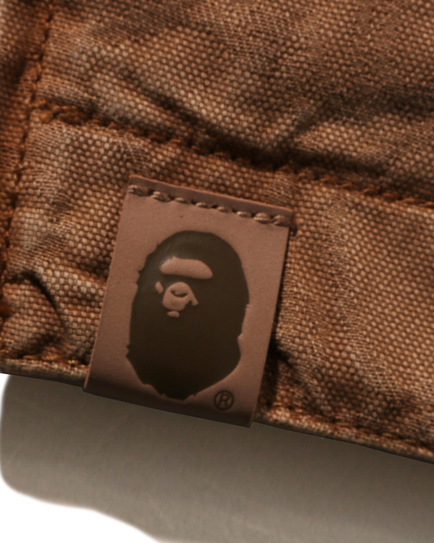 A BATHING APE® Line Camo Jacquard Garment Dyed Padded Work Jacket
