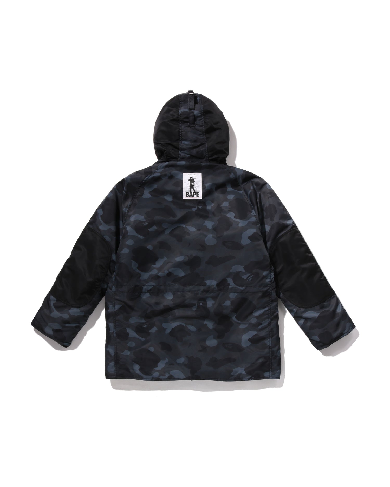 A BATHING APE® Color Camo N-3b Padded Jacket | Bape official
