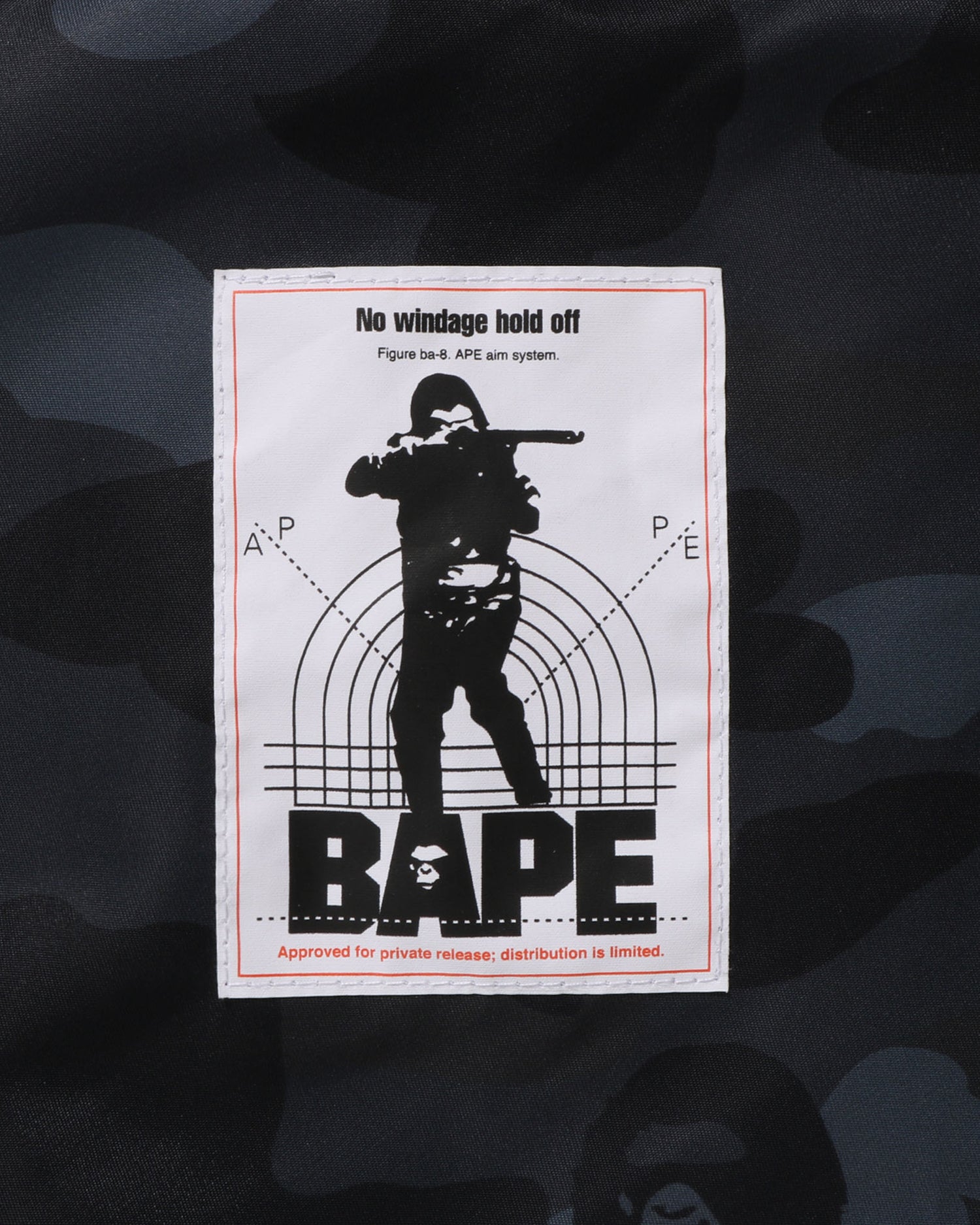 A BATHING APE® Color Camo N-3b Padded Jacket | Bape official