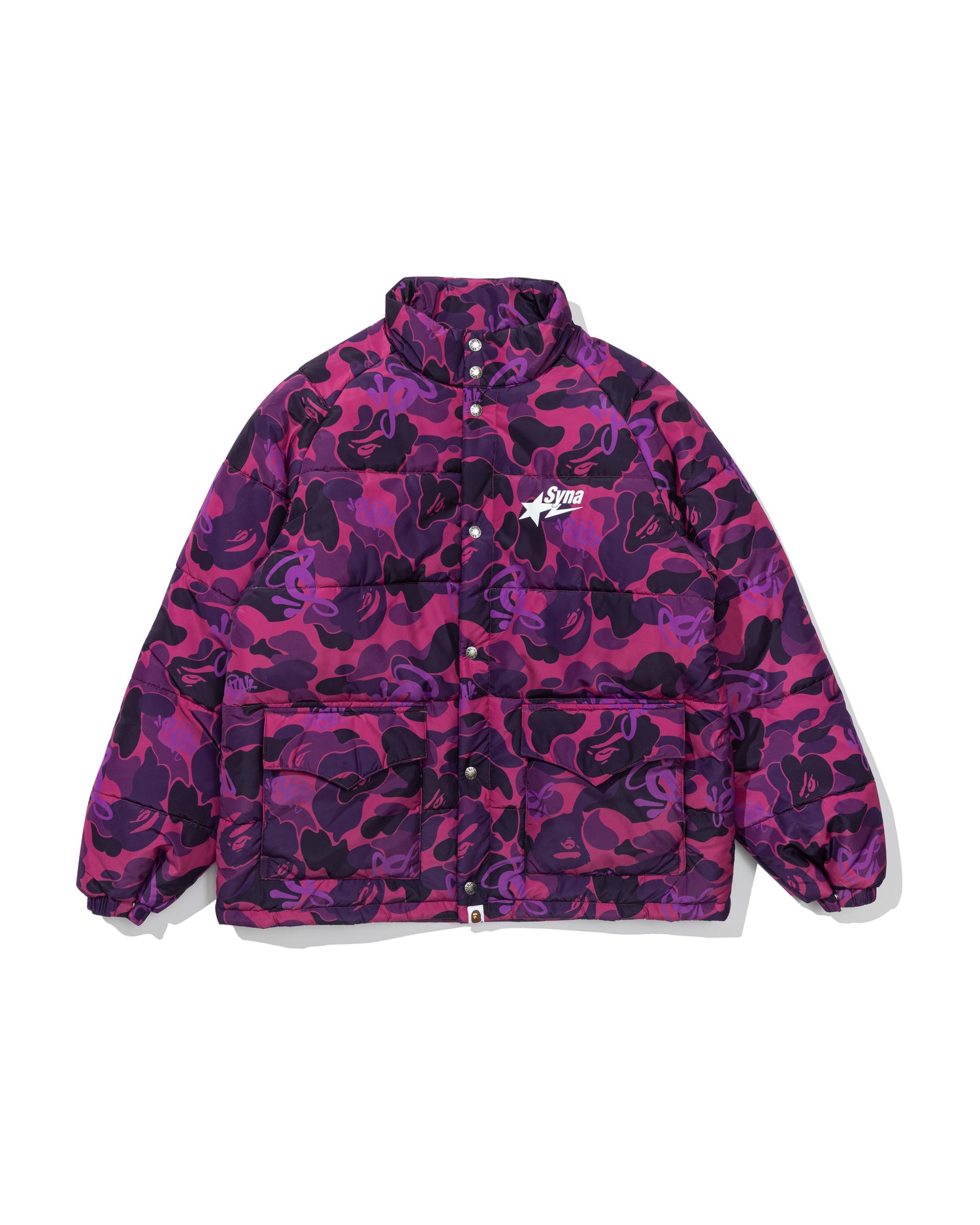 A BATHING APE® BAPE X Spotify X SYNA By Central Cee Puffer Jacket