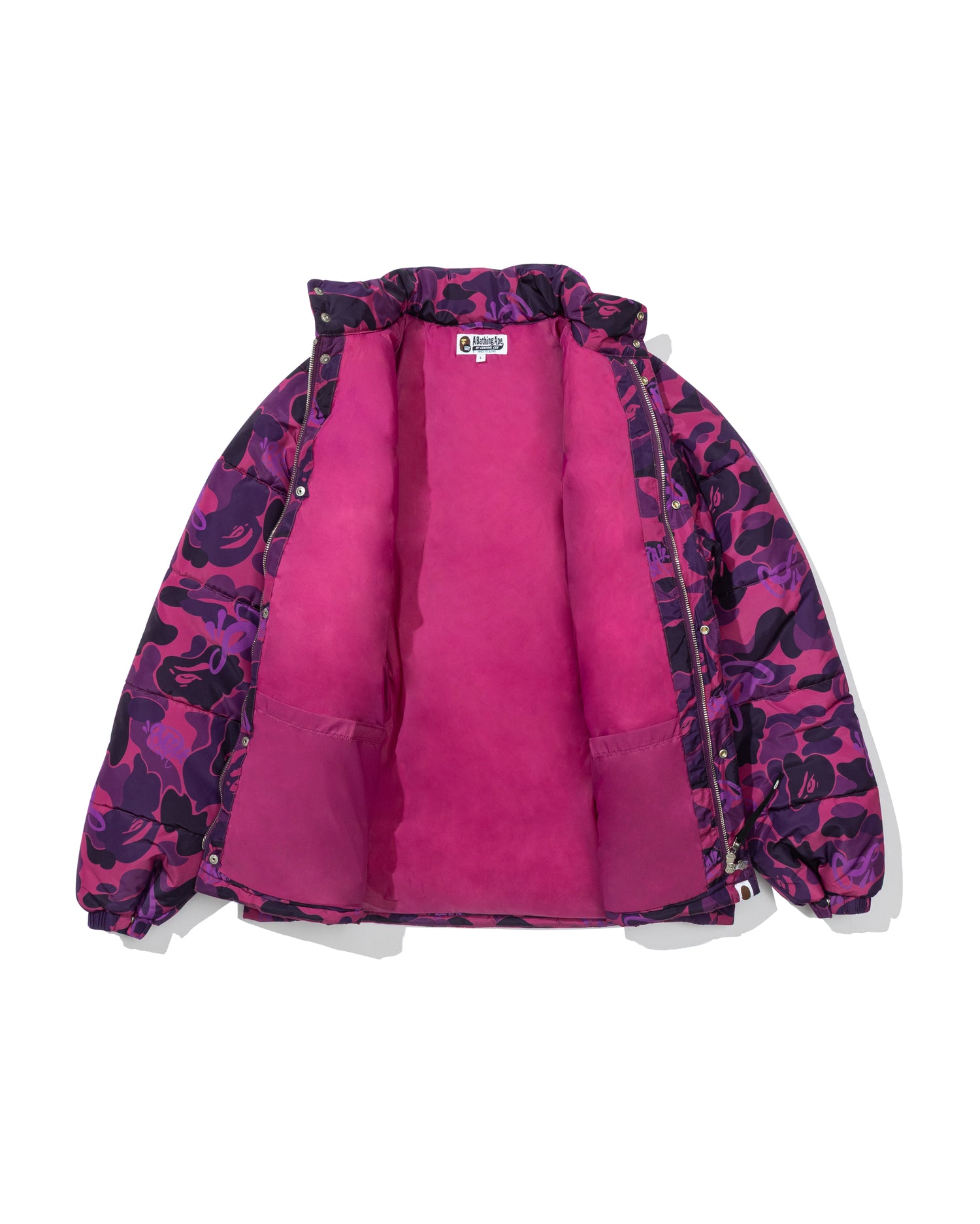 A BATHING APE® BAPE X Spotify X SYNA By Central Cee Puffer Jacket