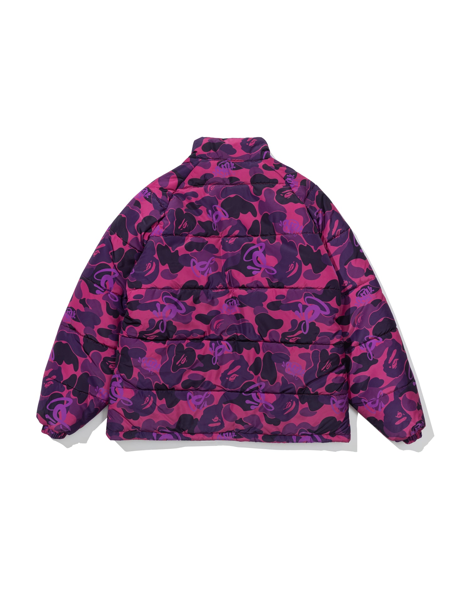 ジャケット・アウター BAPE Leopard Jacket Purple A BATHING APE® BAPE X Spotify X SYNA By Central Cee Puffer Jacket