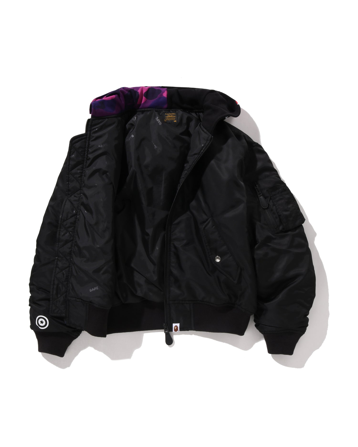 A BATHING APE® Shark Hoodie MA-1 | Bape official website – INT
